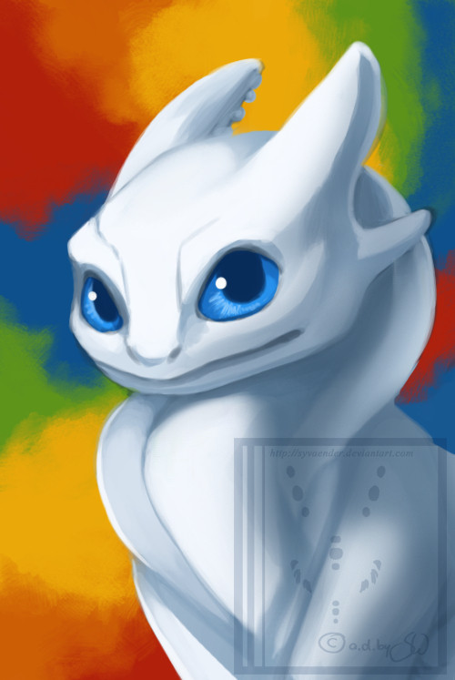 Portrait of a lightfury