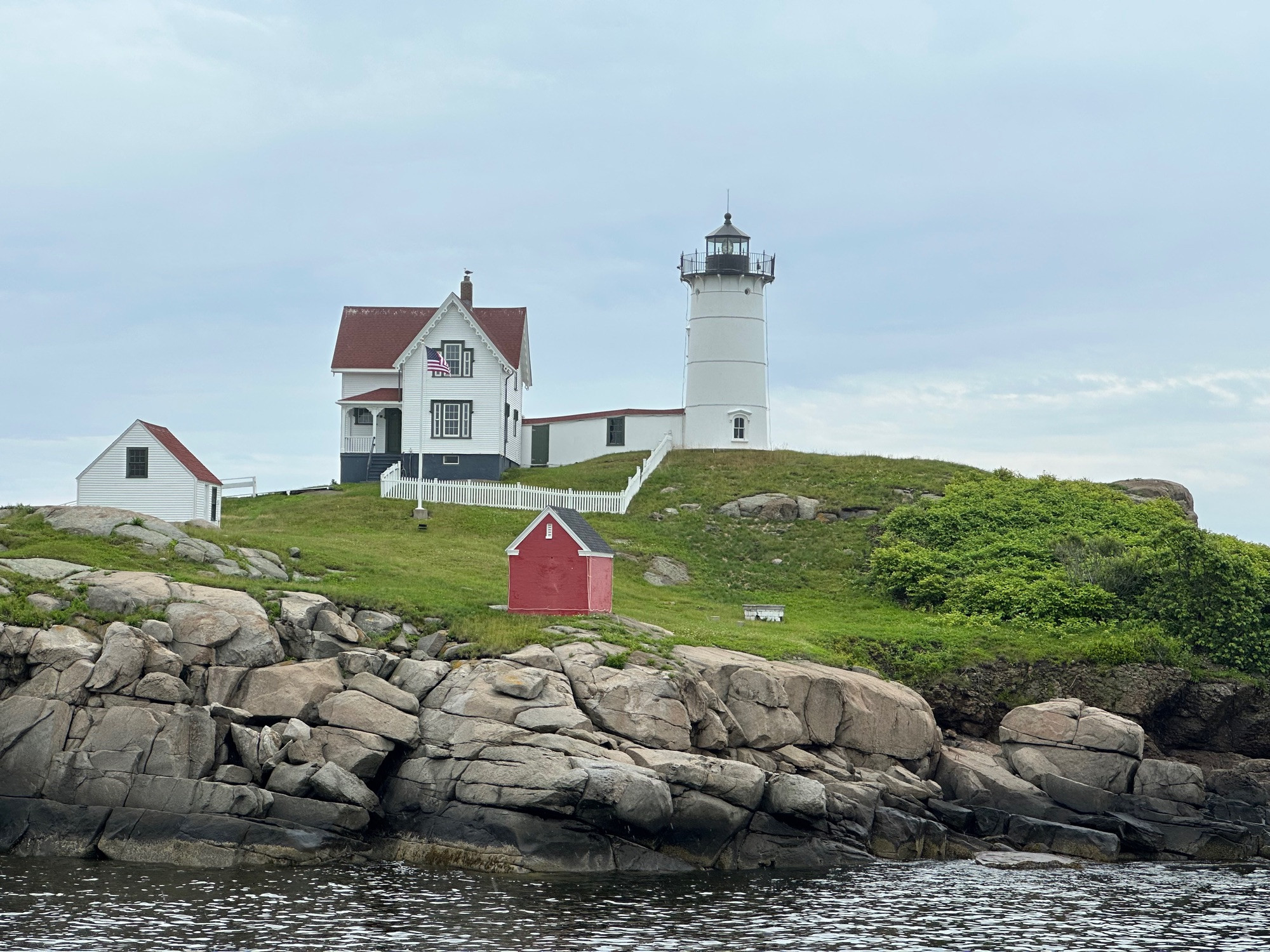 Nubble lighthouse in York Maine