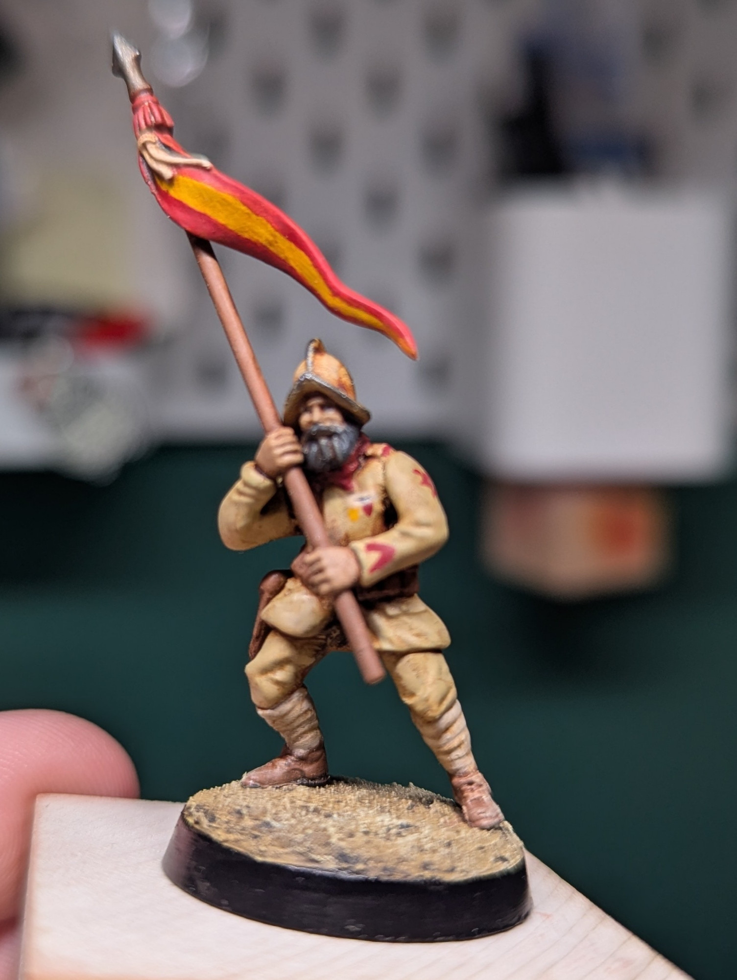 Completed miniature 