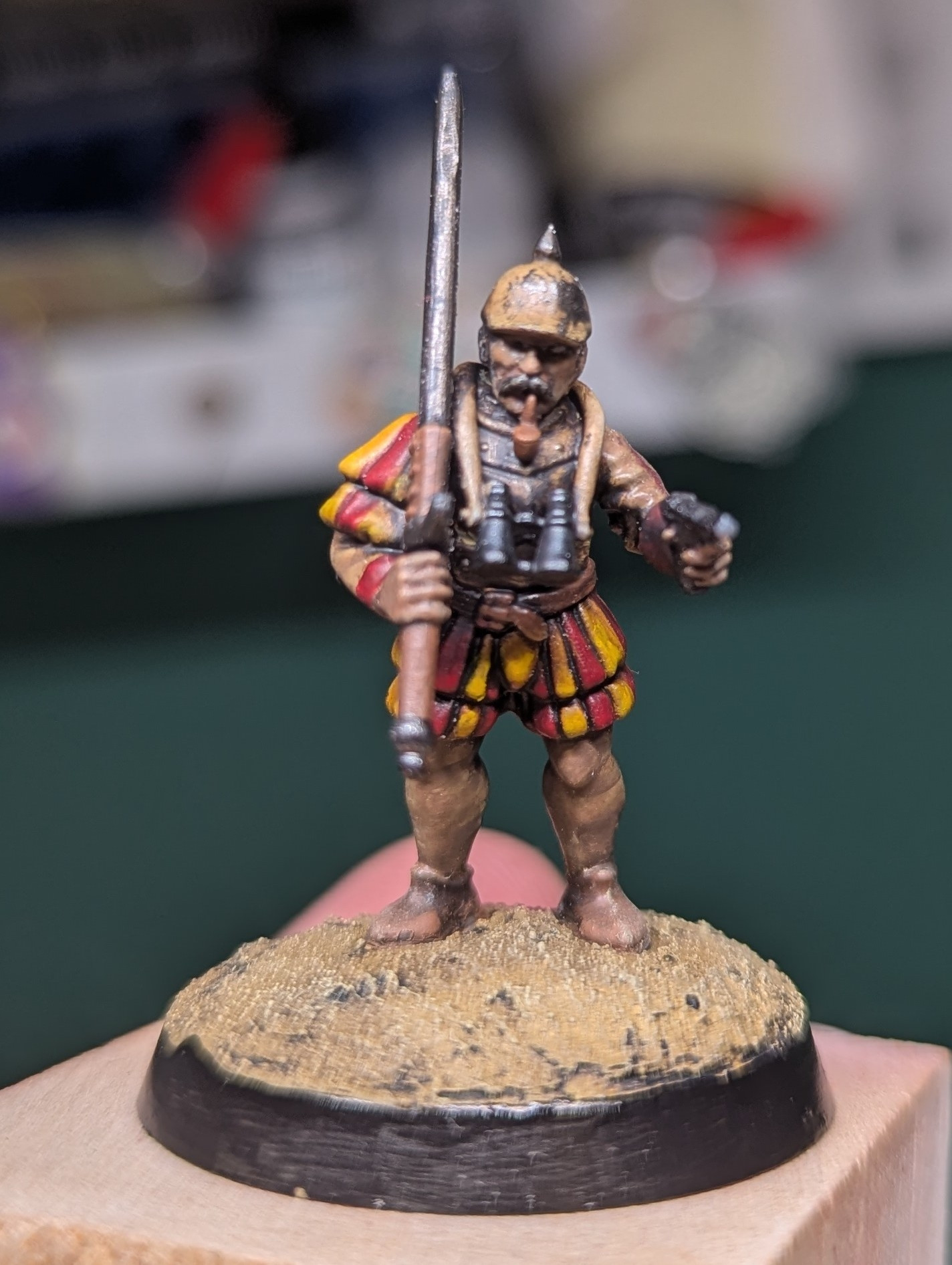 Completed miniature 
