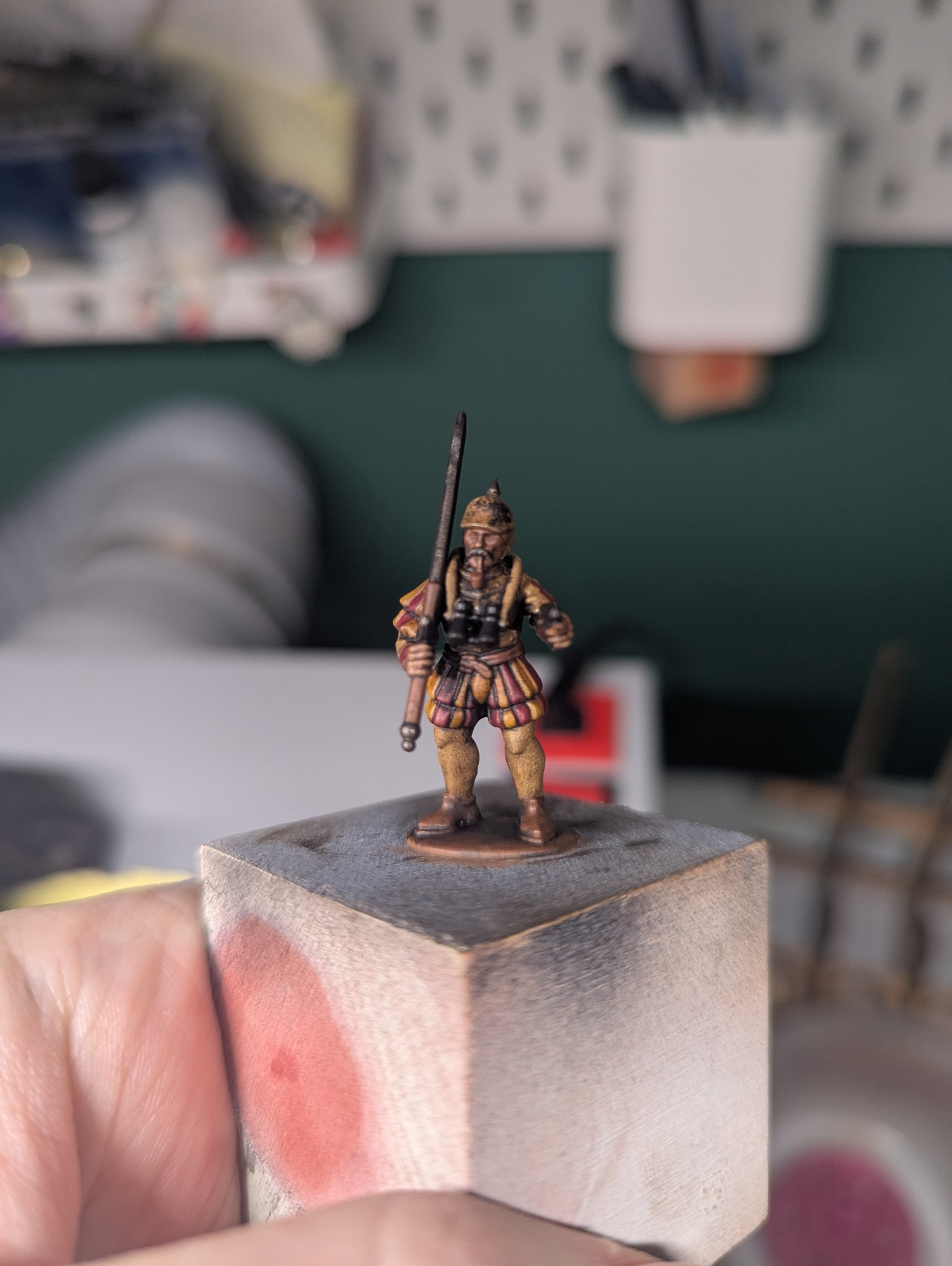 Mini with oil wash