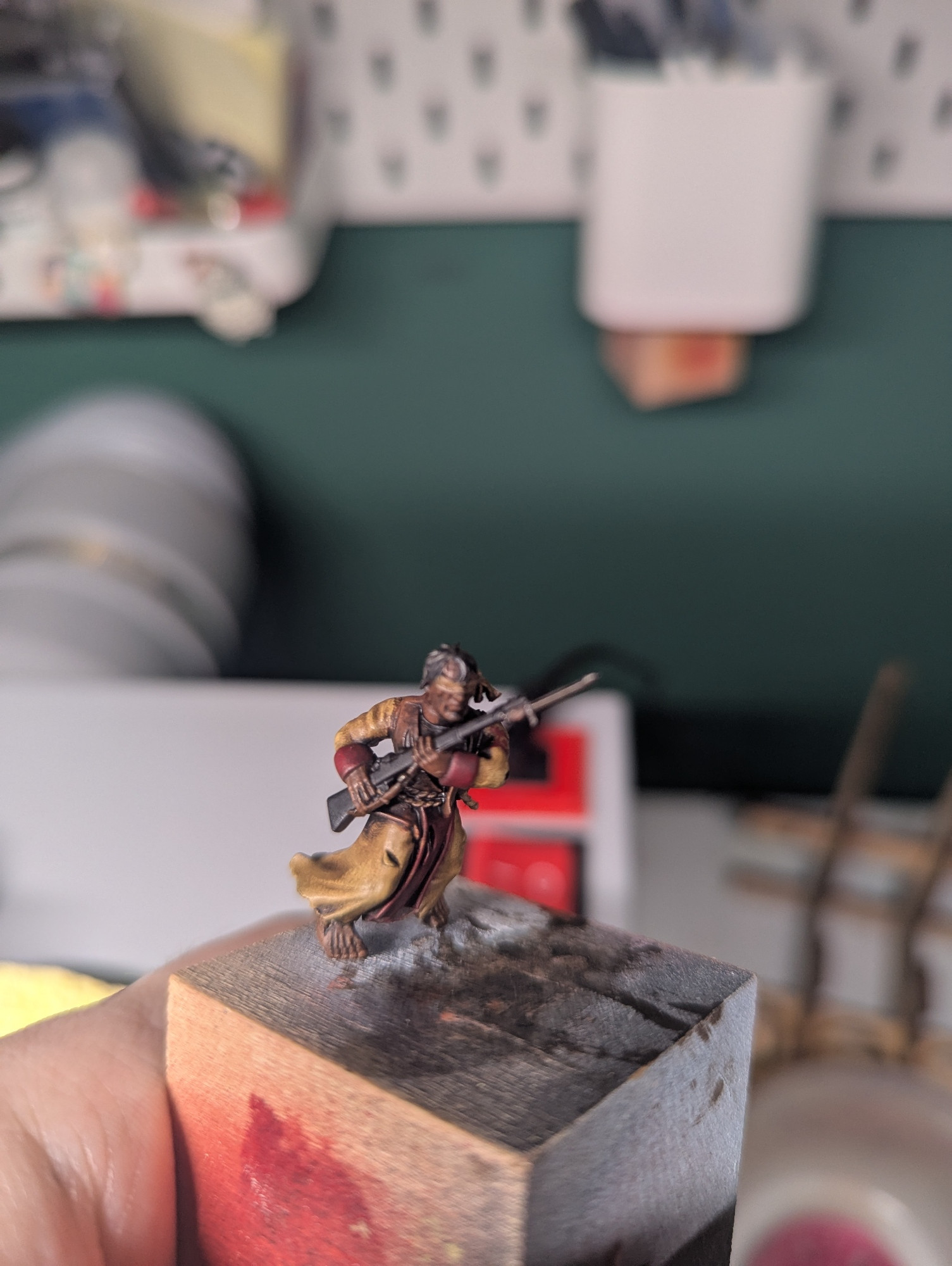 Mini with oil wash