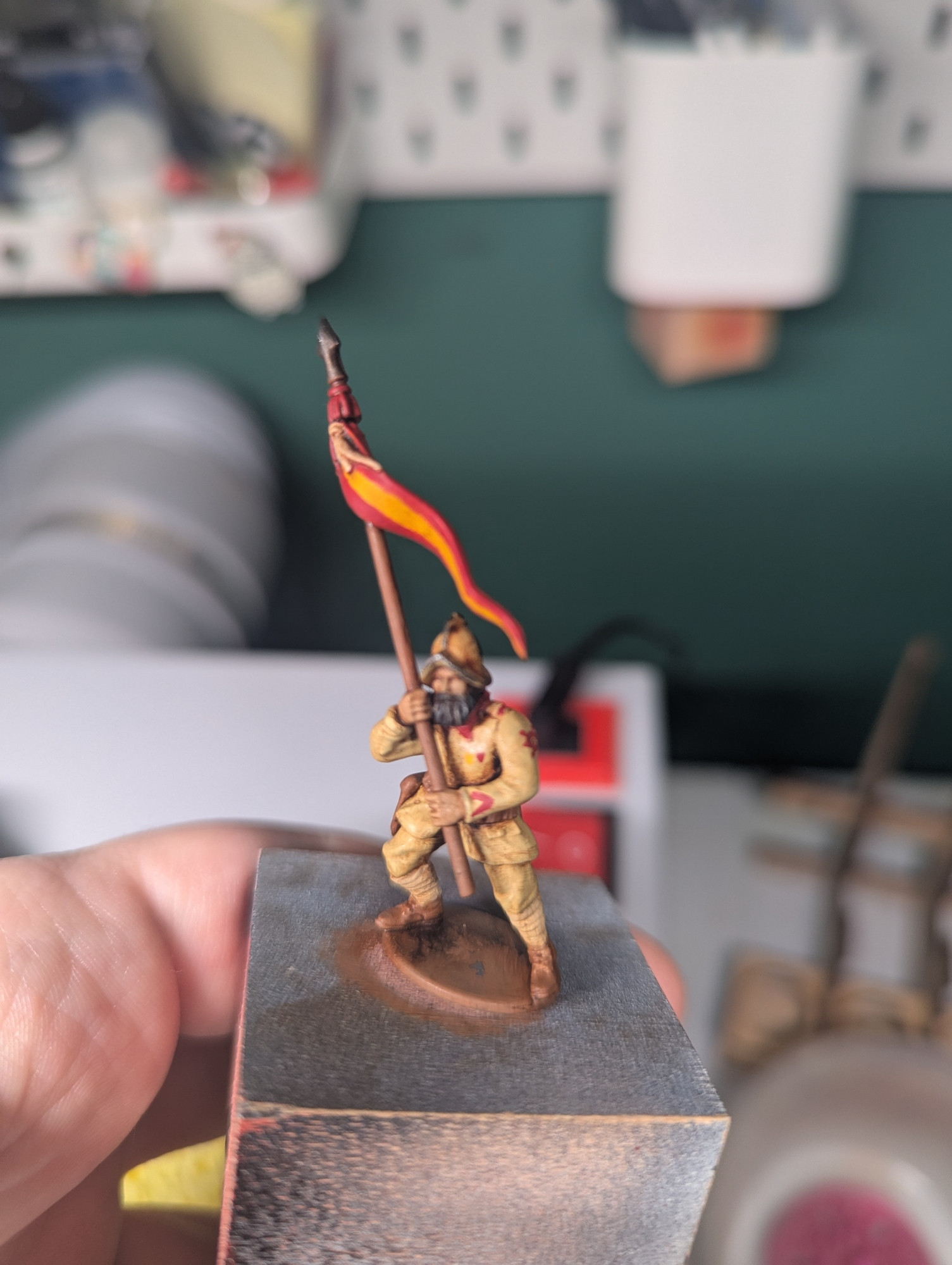 Mini with oil wash