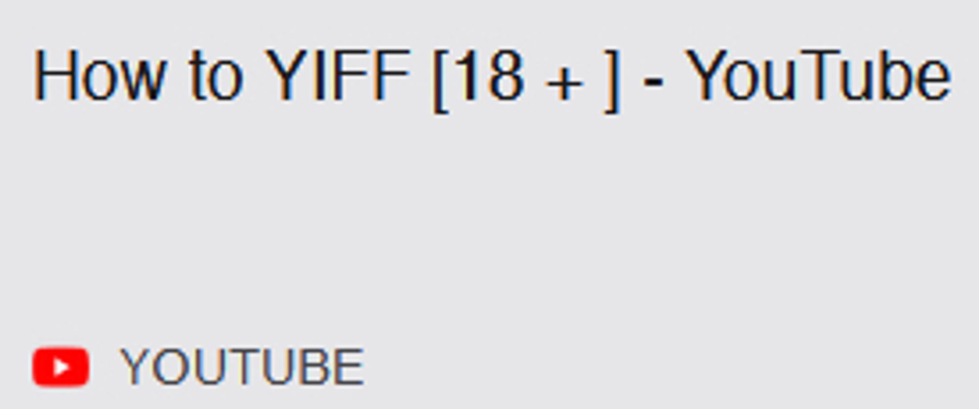 How to YIFF [18+] - YouTube