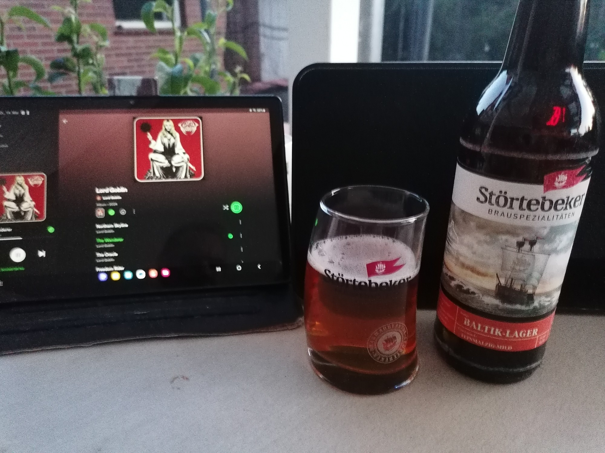 Musik im Stream von Lord Goblin.
Bier Baltik-Lager von Störtebeker 🤘