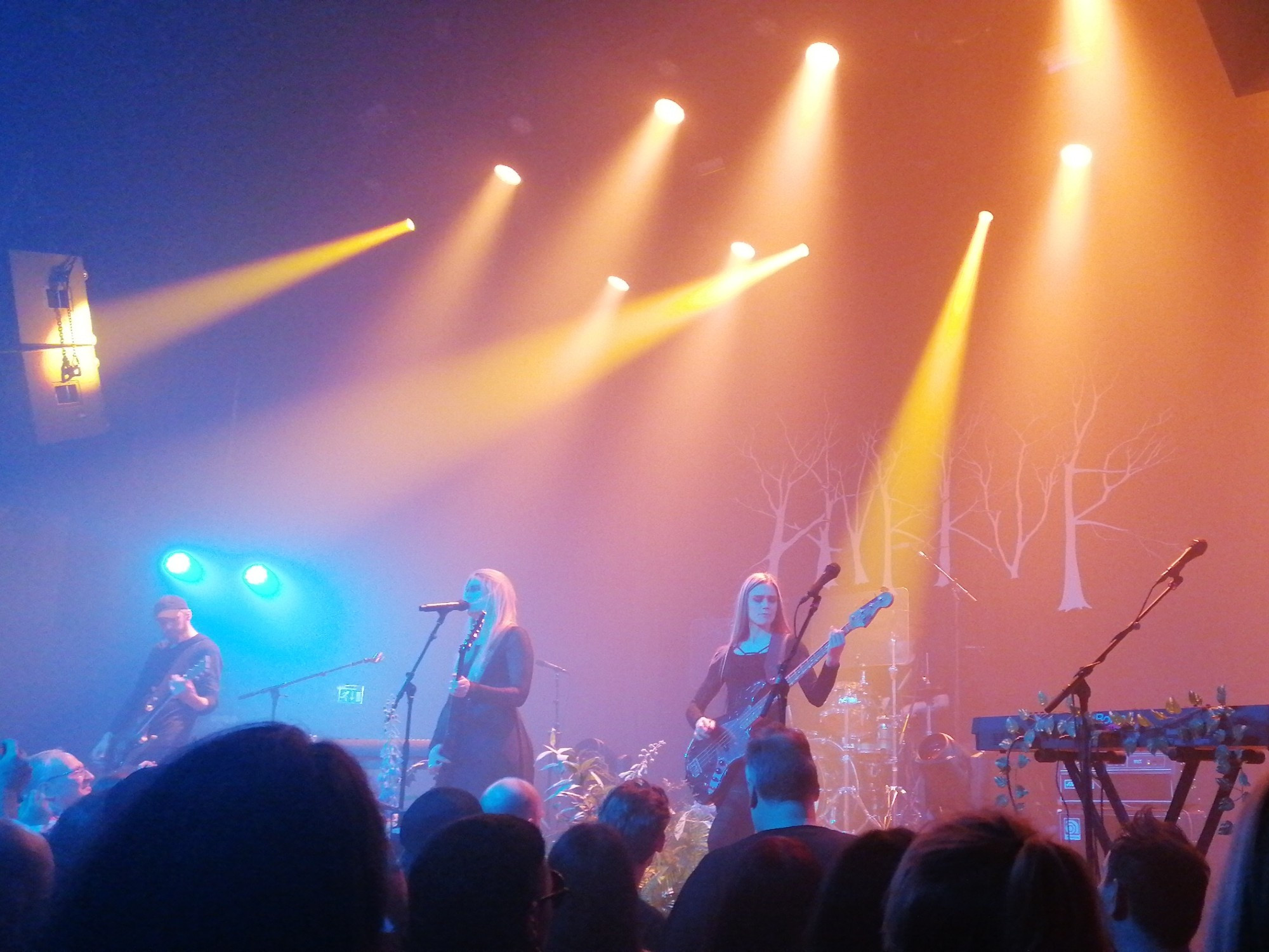 Myrkur live on stage in Utrecht