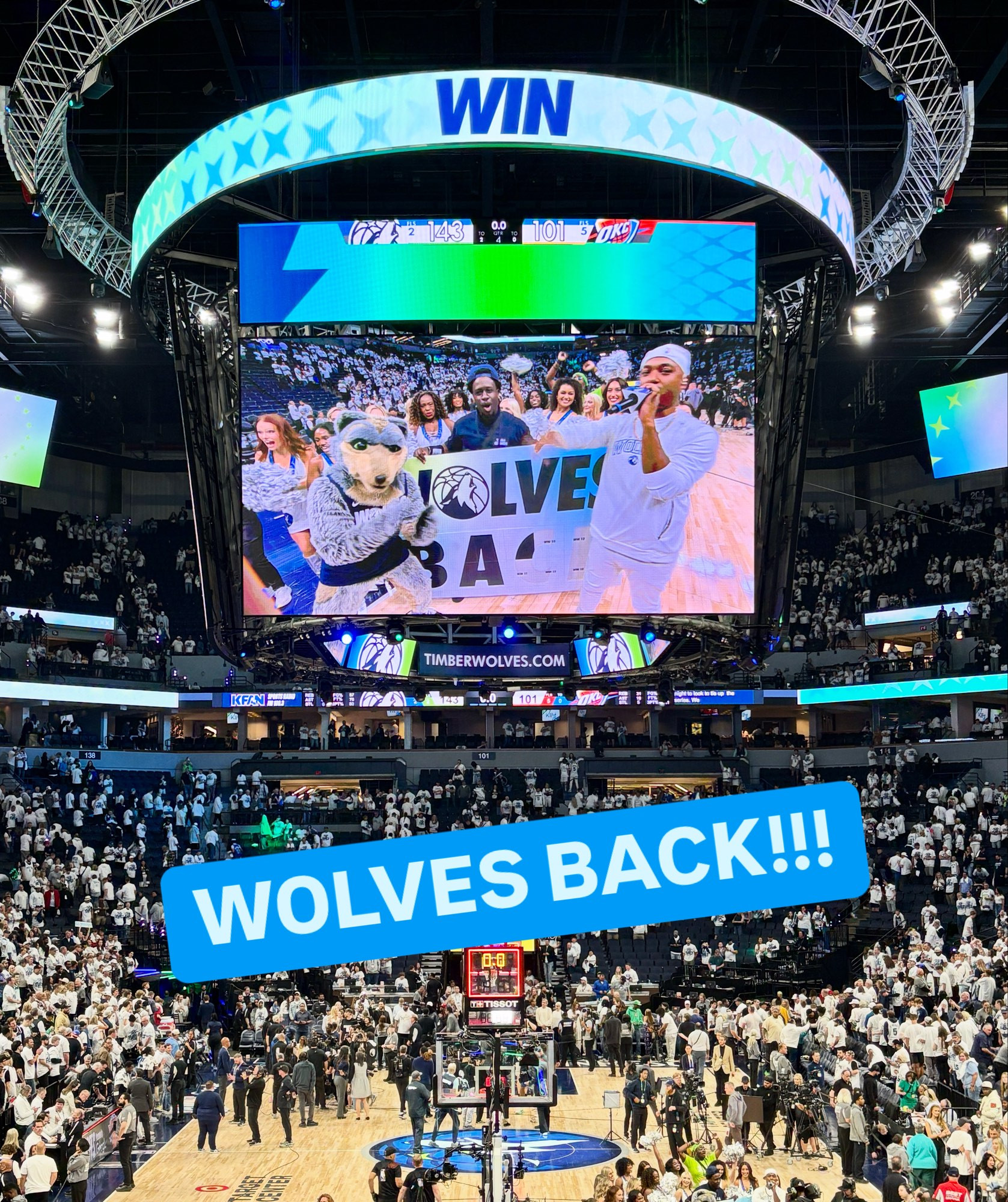 Timberwolves win game 3 against Thunder