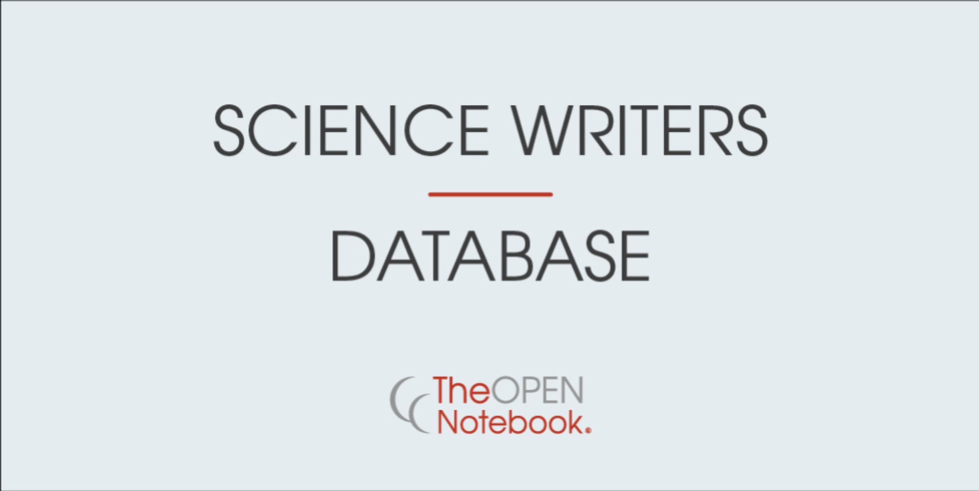 Science Writers Database