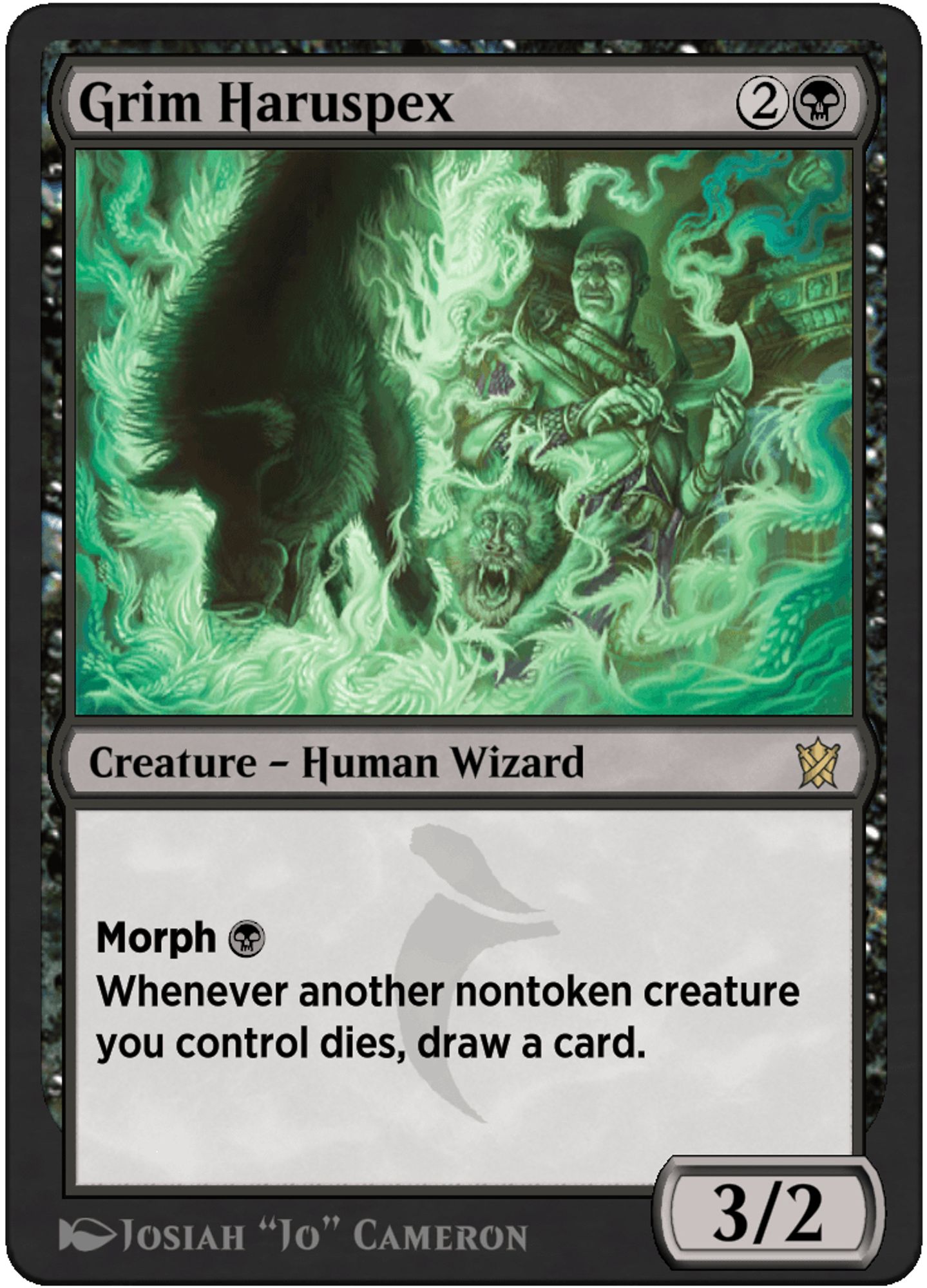 Grim Haruspex card for Magic the Gathering