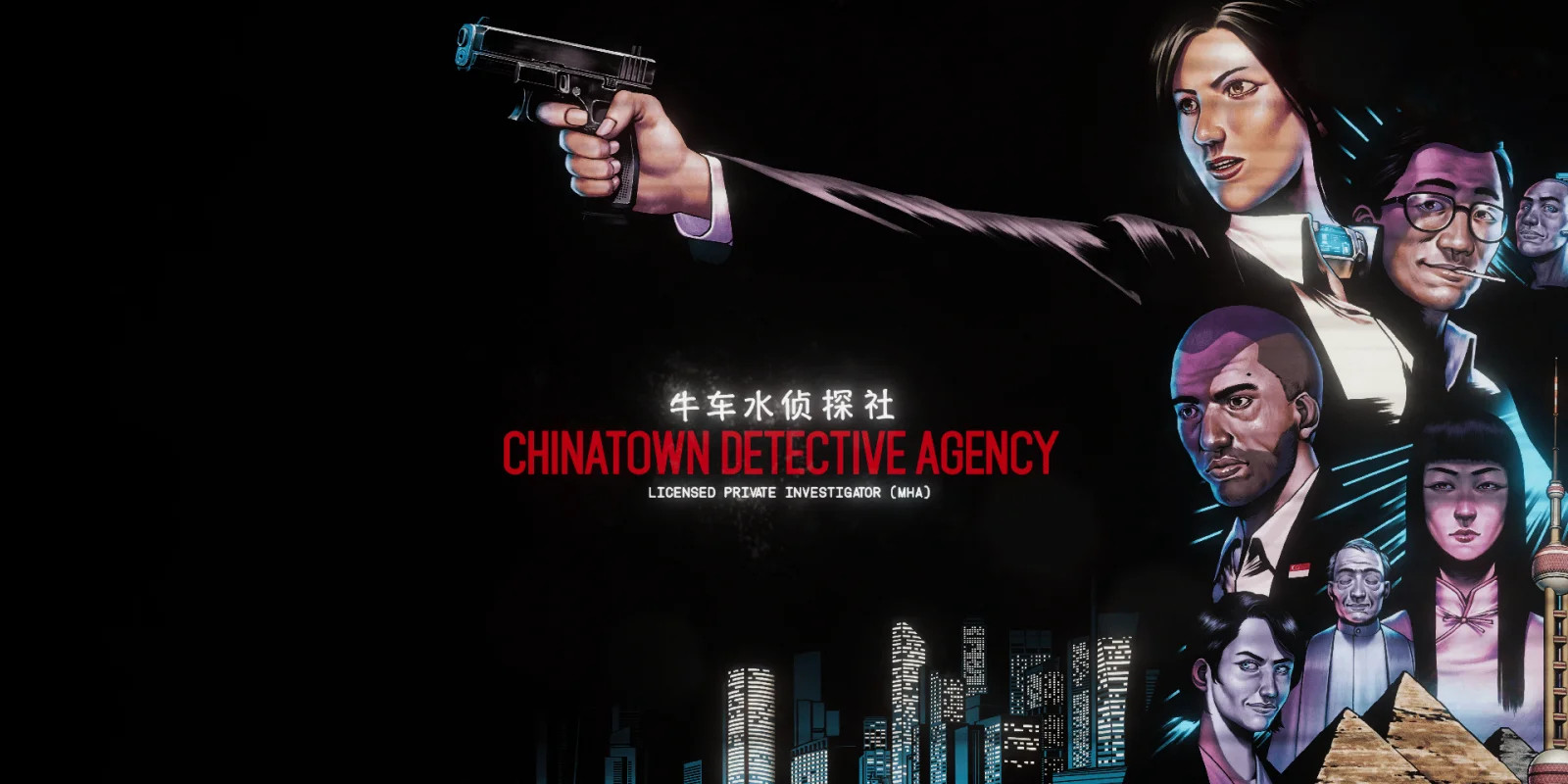 Some games I've worked on:  Chinatown Detective Agency