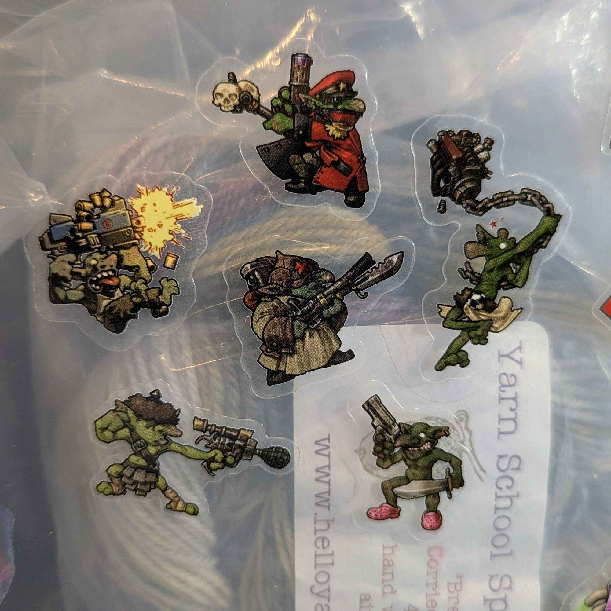 A mob of rebel grots