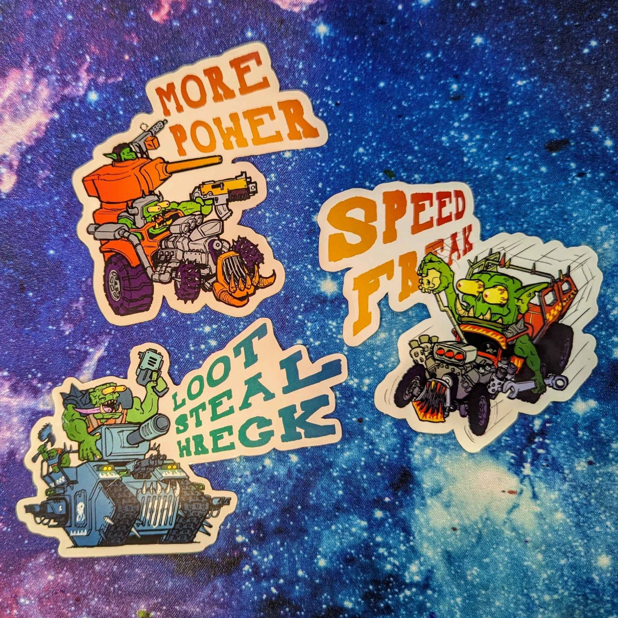 Ed Roth Ork Stickers