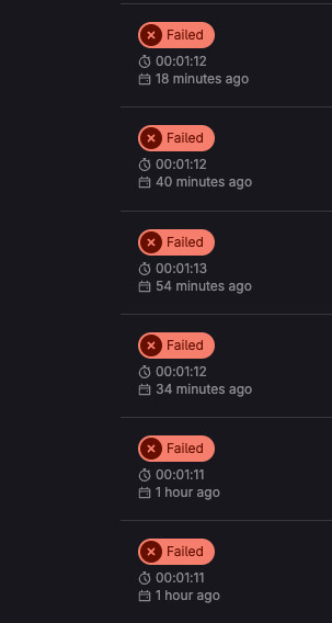 6 instances of GitLab pipelines failing first thing on a Monday morning, caused by deprecated portainer/portainer needing to be portainer/portainer-ce.