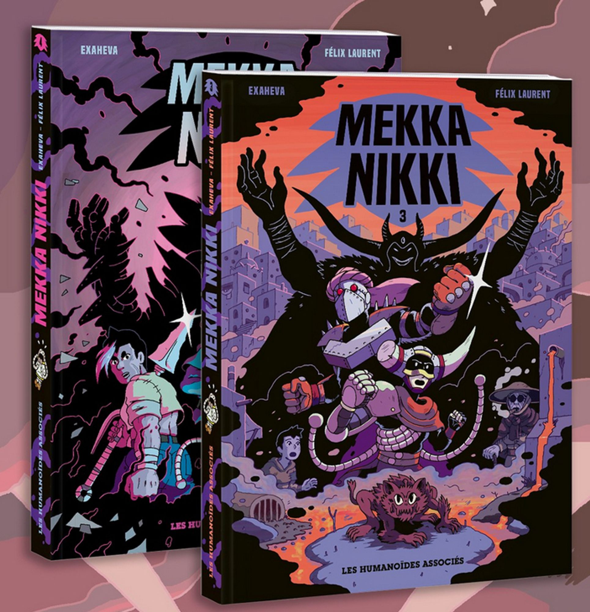 couverture de Mekka Nikki tome 3 et 4