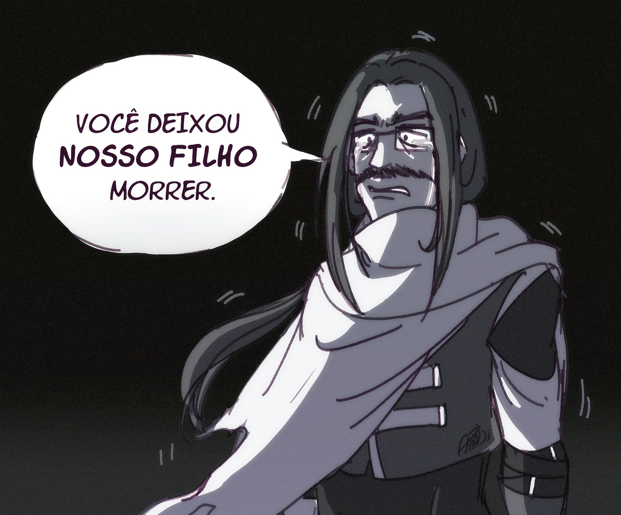 [ ak!Coreano ] VOCÊ DEIXOU >NOSSO FILHO< MORRER.