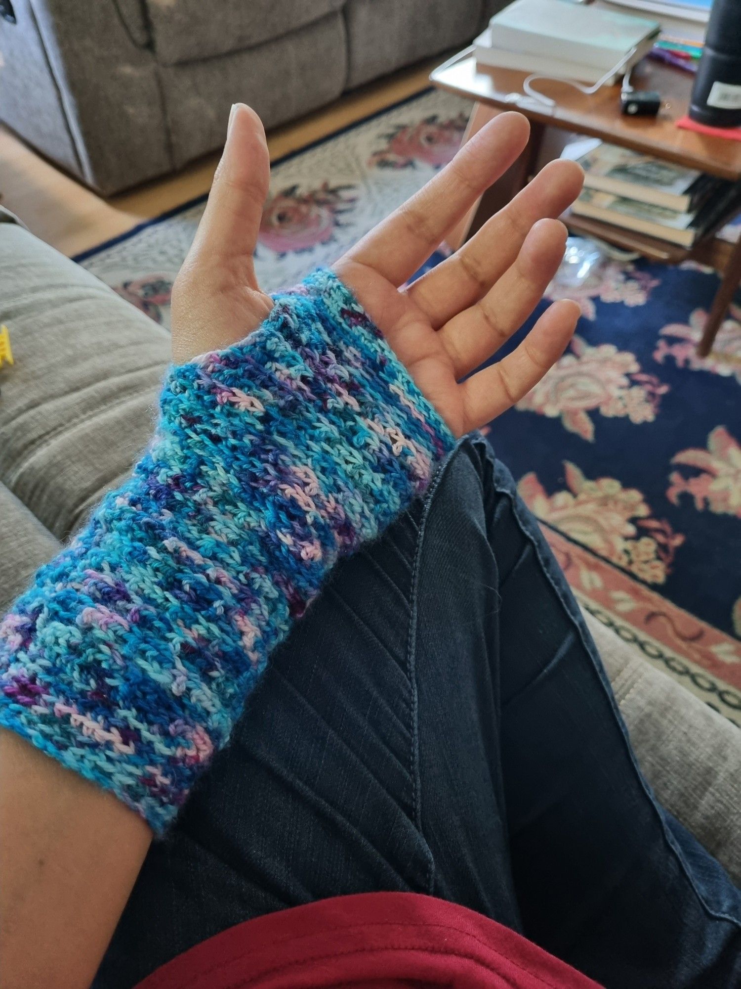 Picture of wristwarmer.