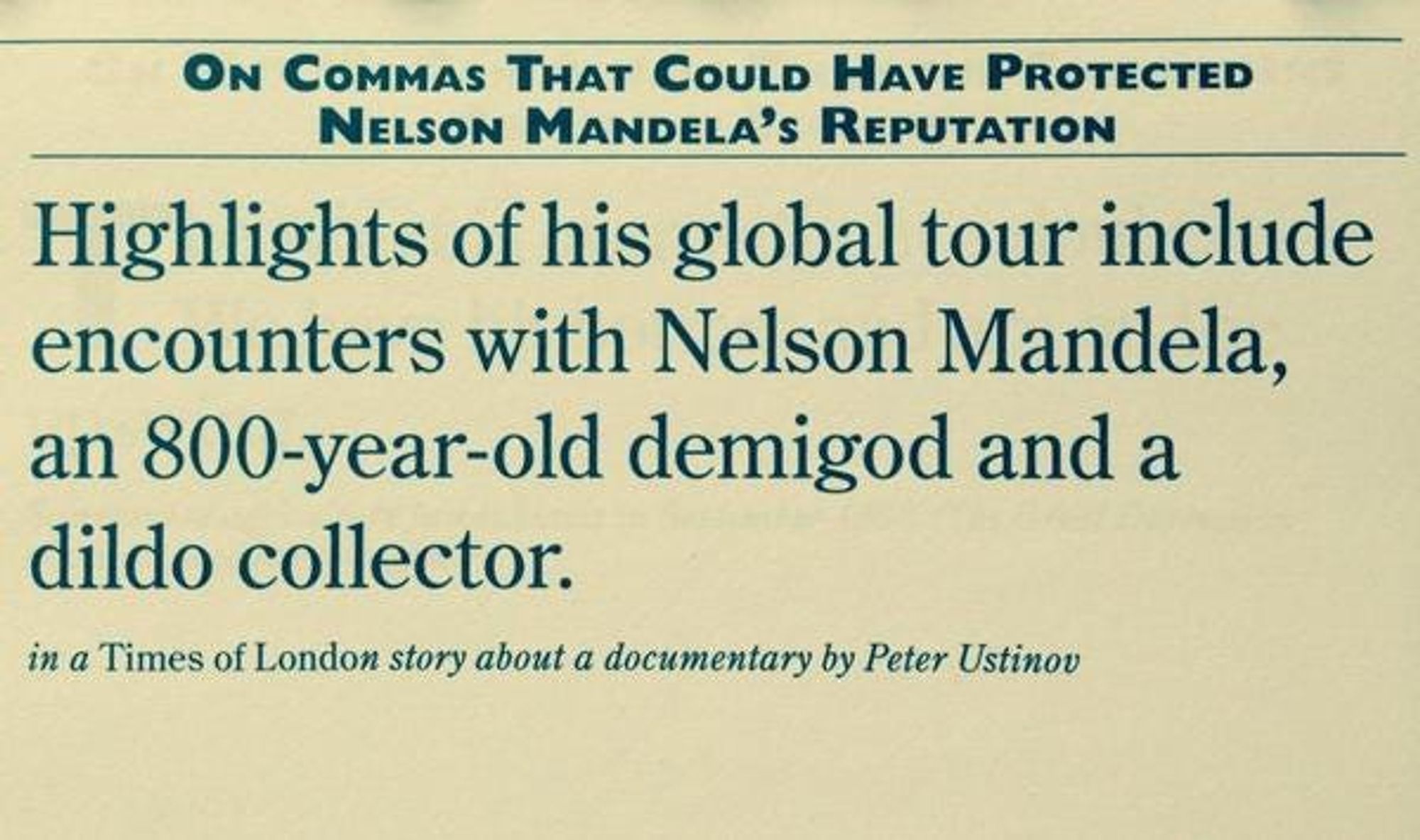 An example on how the oxford comma is useful.