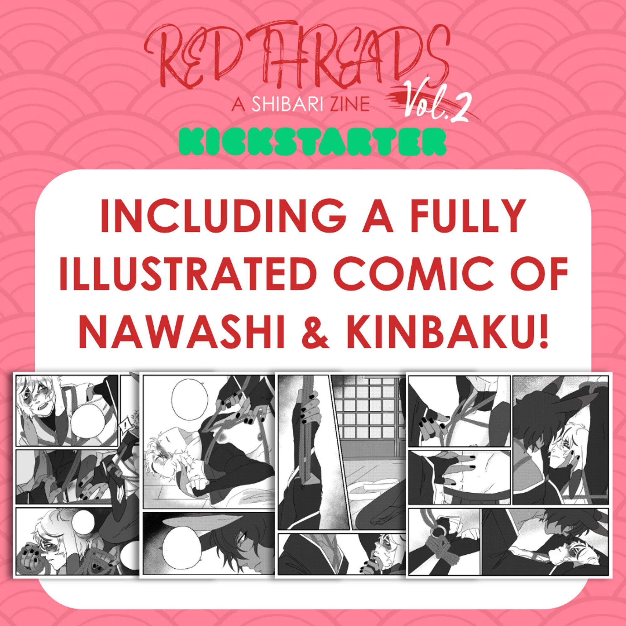 Including a fully illustrated comic of Nawashi and Kinbaku