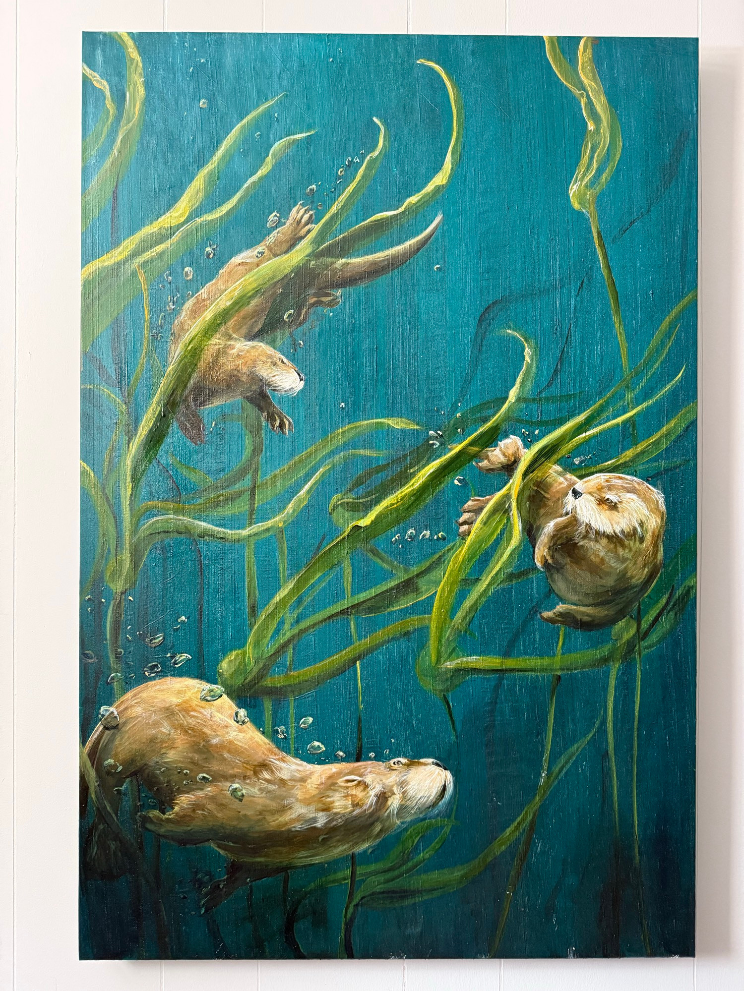  Quick shot of the full painting - 24” x 36”
