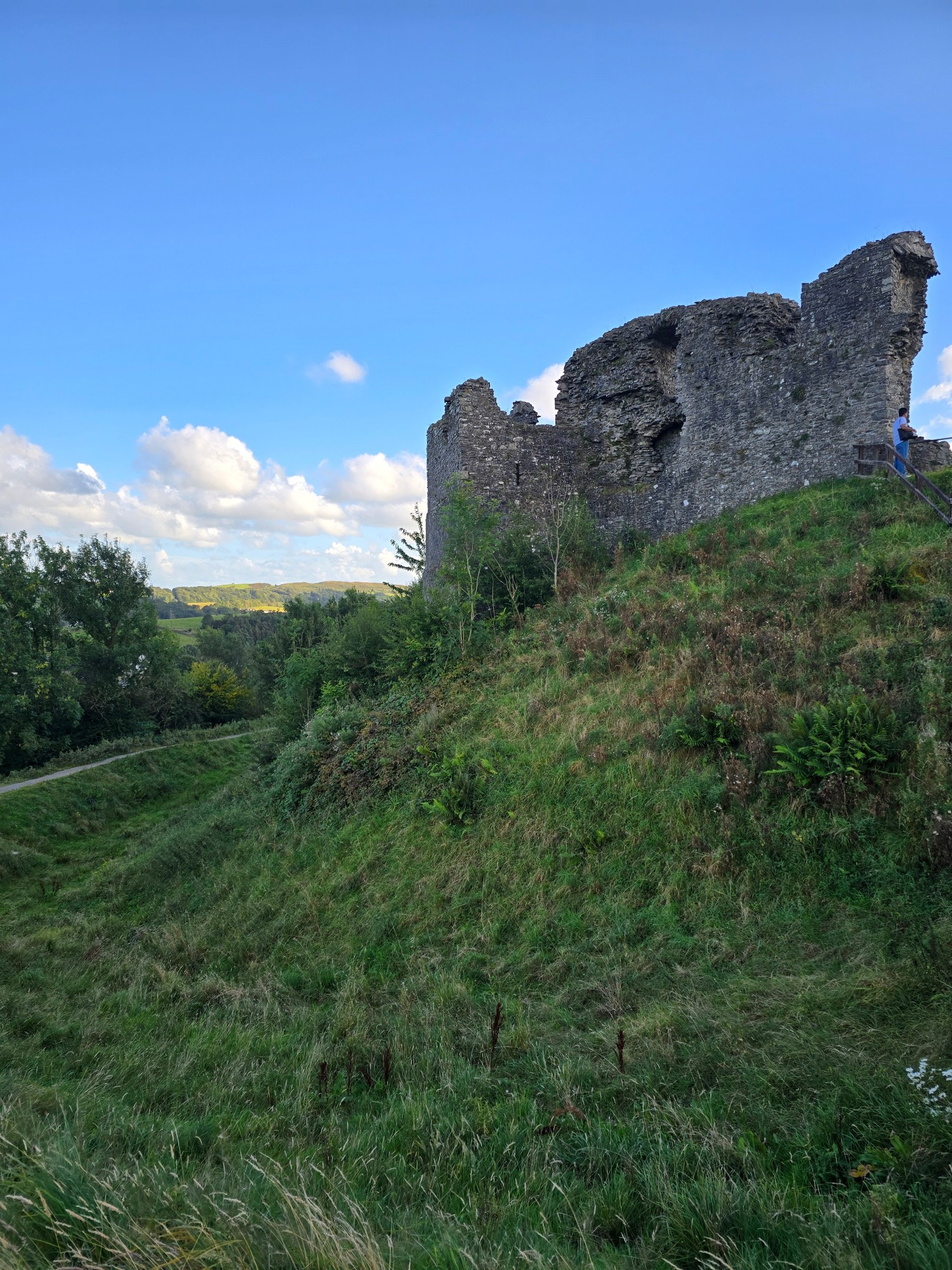 A castle ruin 