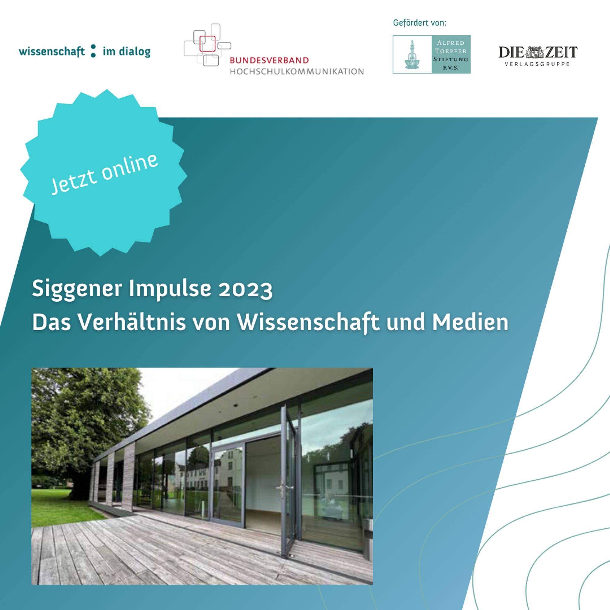 Jetzt online Siggener Impulse 2023 Das Verhältnis von Wissenschaft und Medien