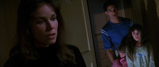 Barbara Hershey's son in this seems to be like 5 years younger than her and at one point Ron Silver suggests she's getting all worked up because her son is a hunk and so is imagining ghosts.