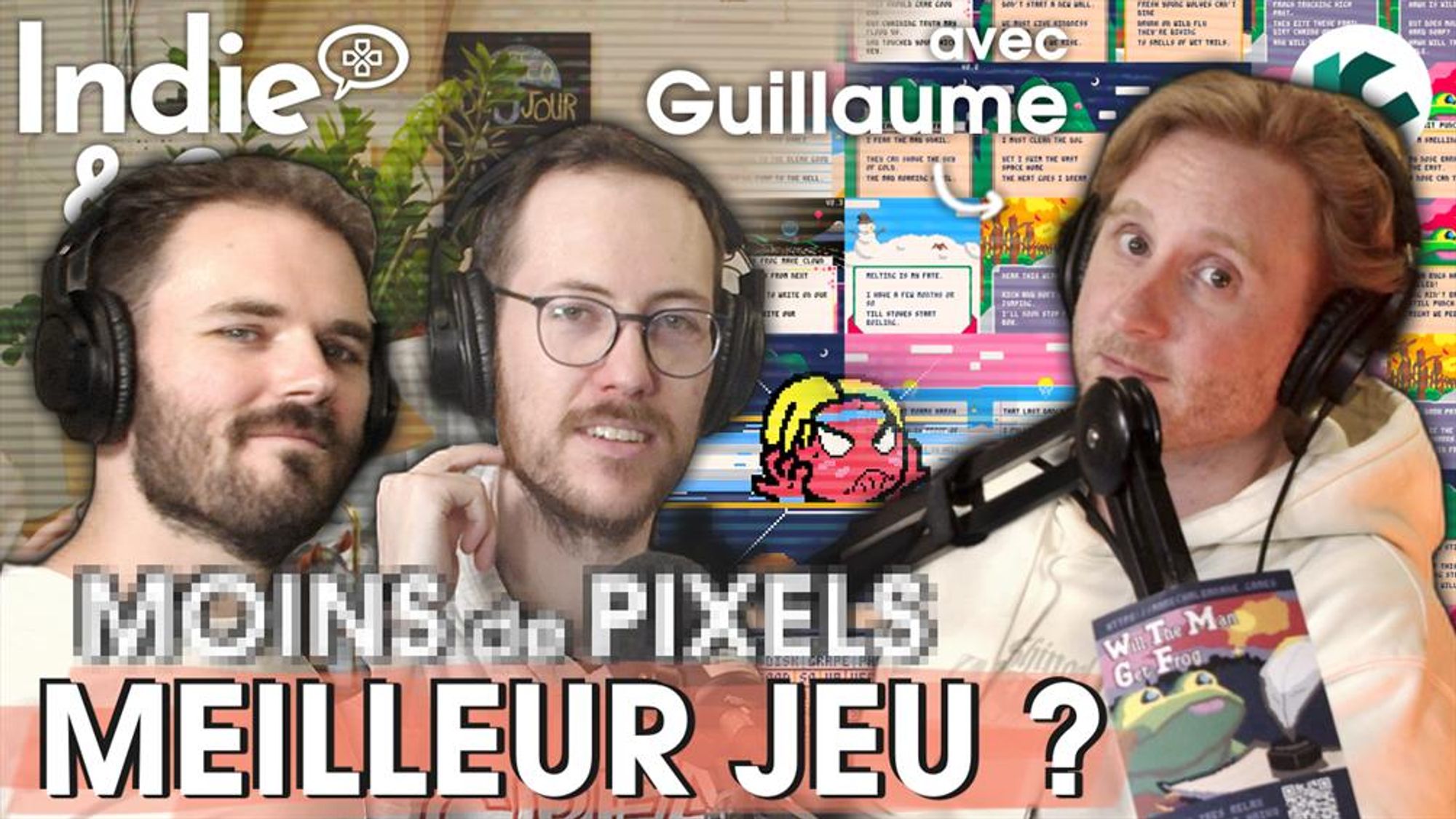 Miniature épisode Indie & Co
Moins de pixels, meilleur jeu ?