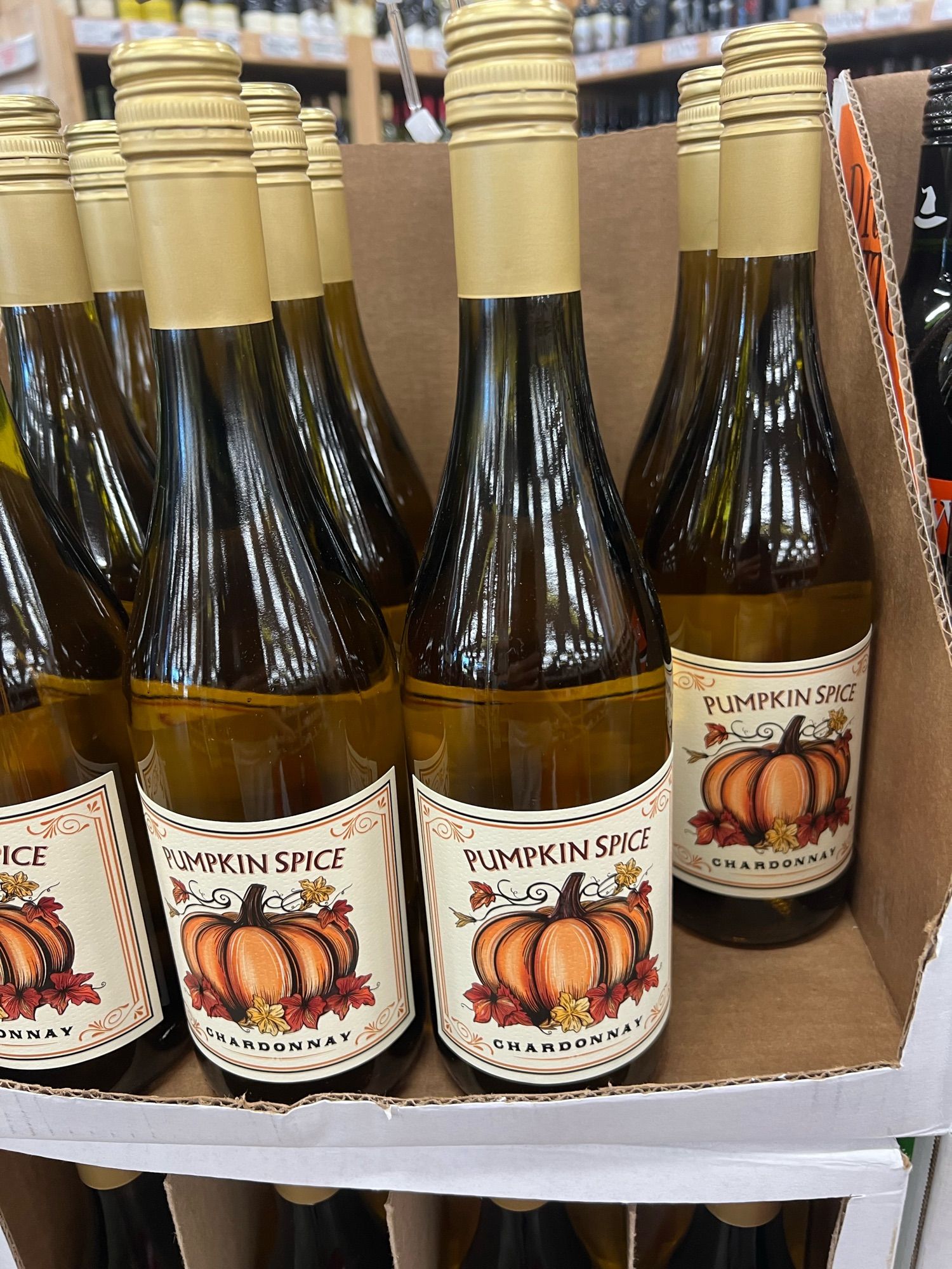 pumpkin spice chardonnay