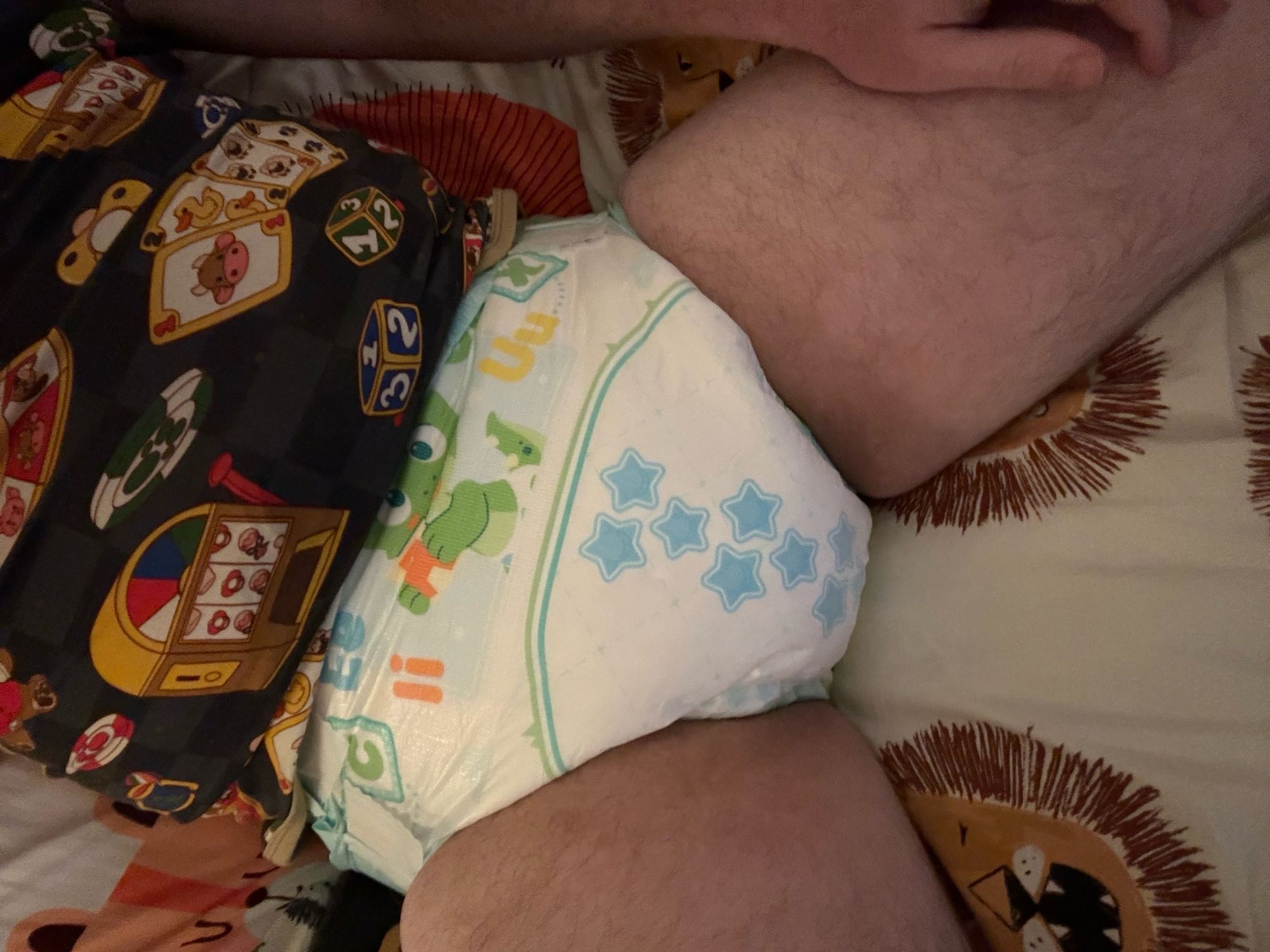 Me, in a dry TryAgain diaper. I have all my stars