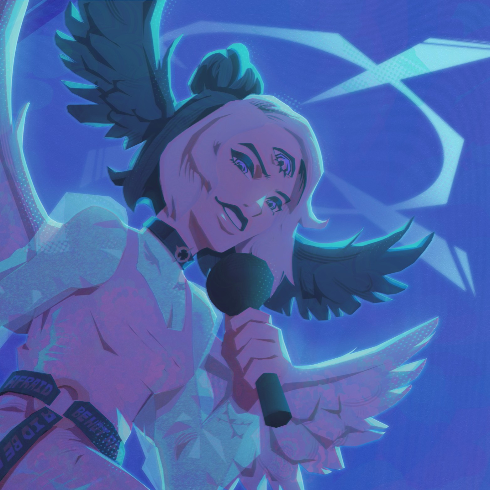 cropped screenshot showing sera's face