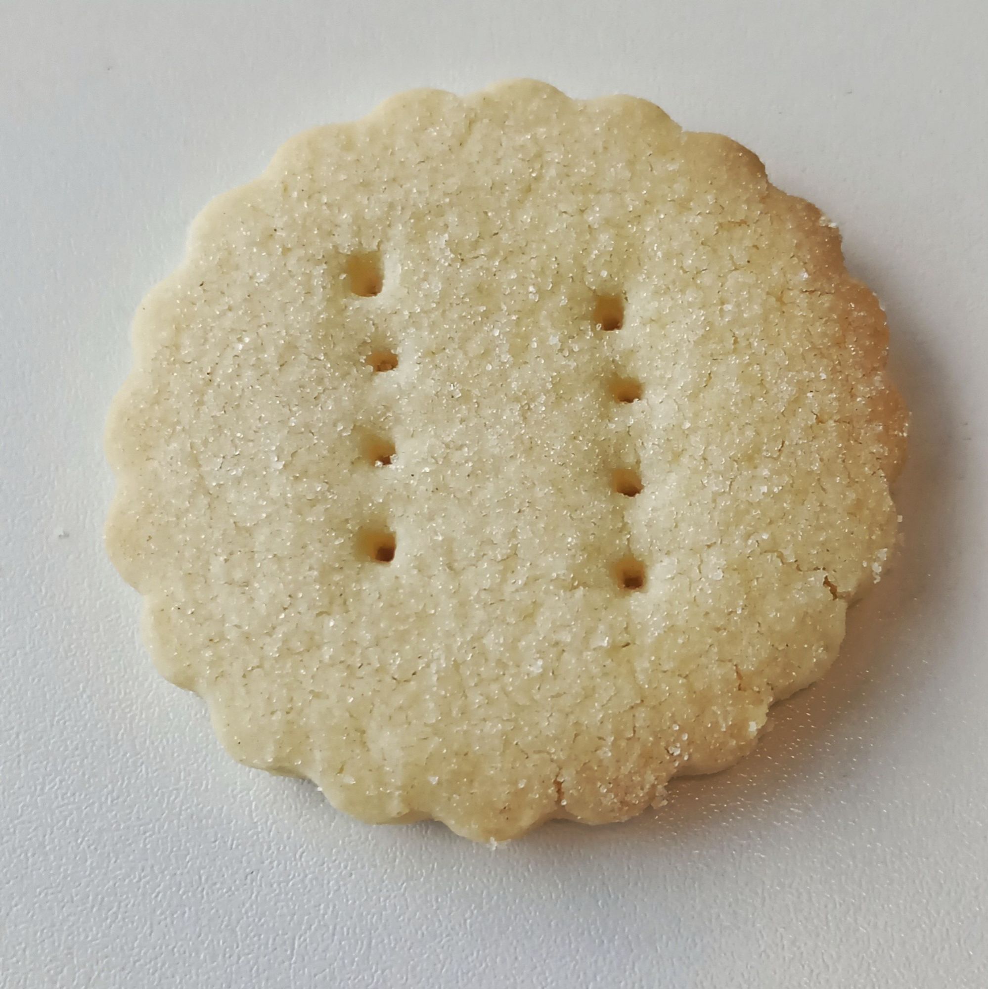 Homemade shortbread supplied by a colleague's supremely talented wife.