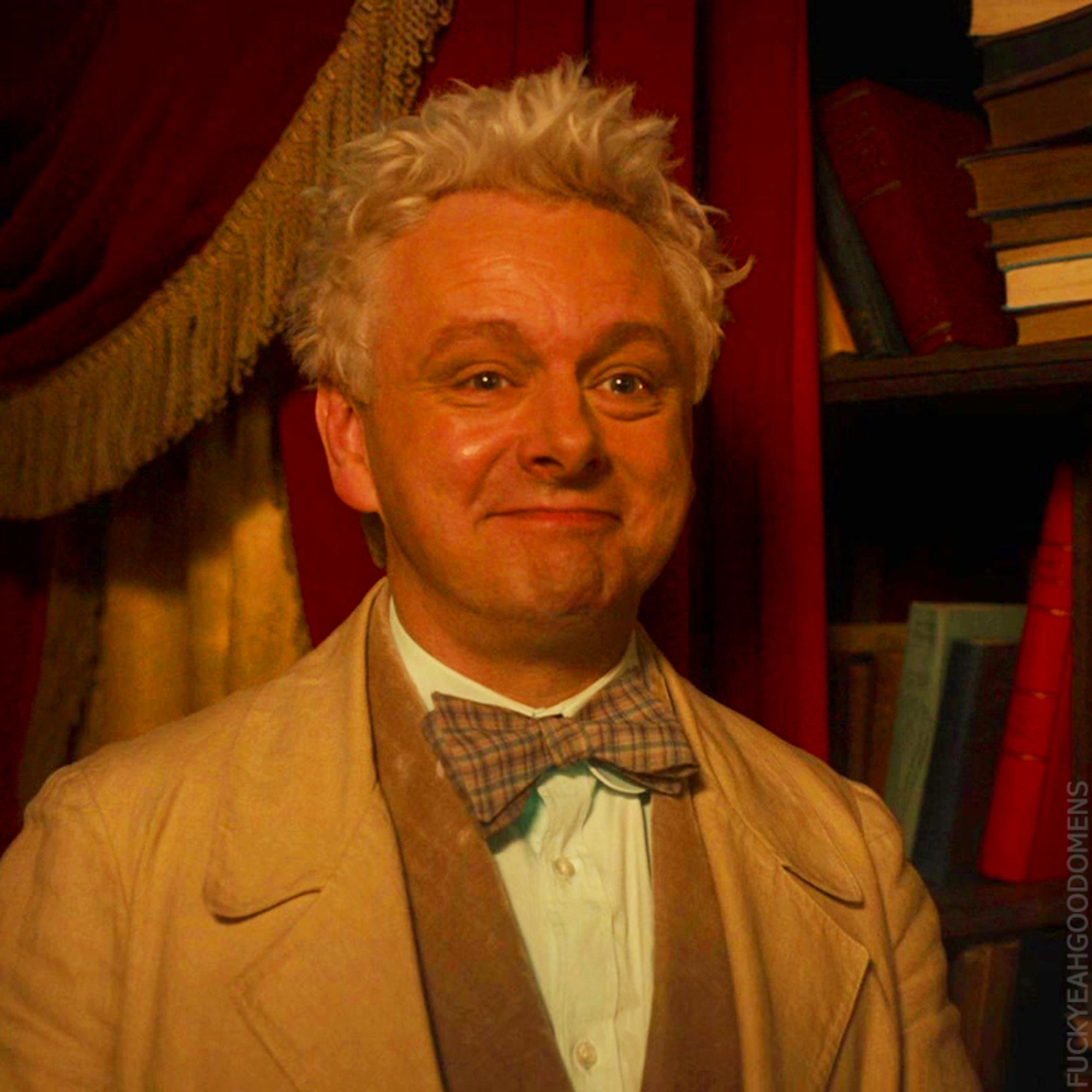 aziraphale being very cute and soft