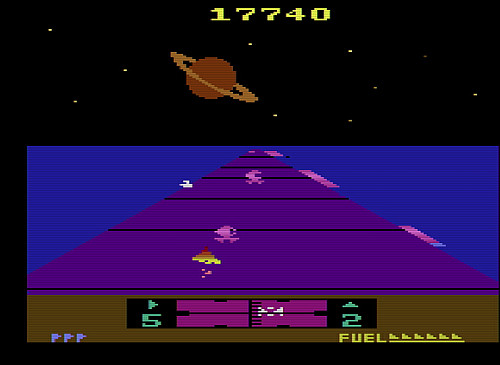 Screenshot of Solaris for the Atari 2600