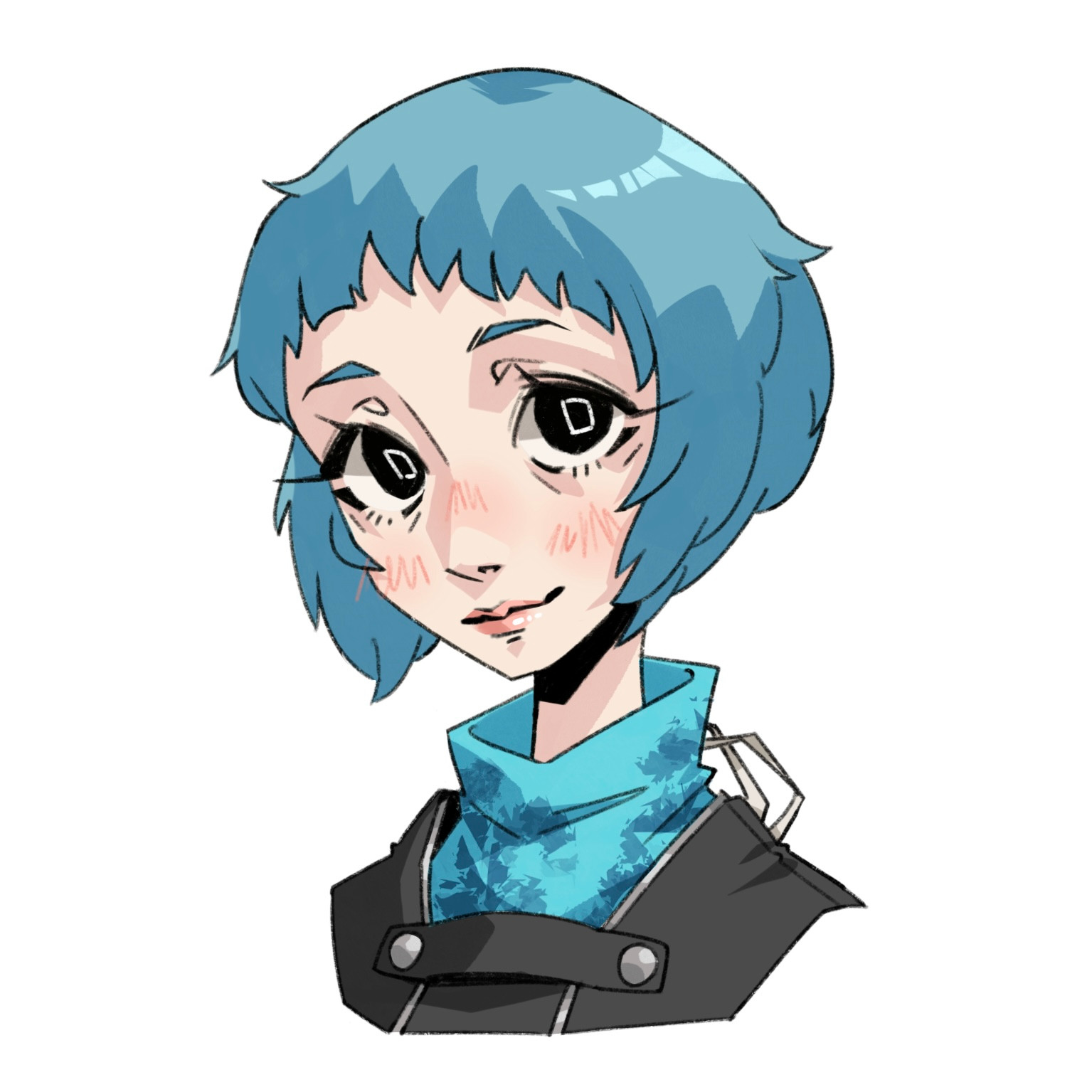 A bust portrait of Fuuka Yamagishi from Persona 3