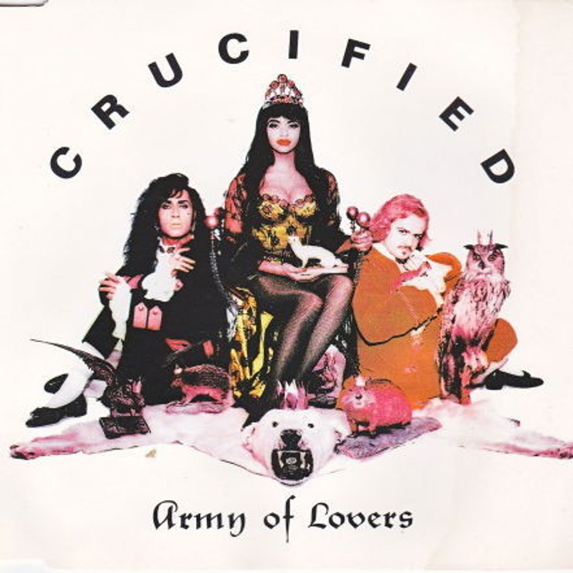 Cover afbeelding van het nummer Crucified van Army of Lovers