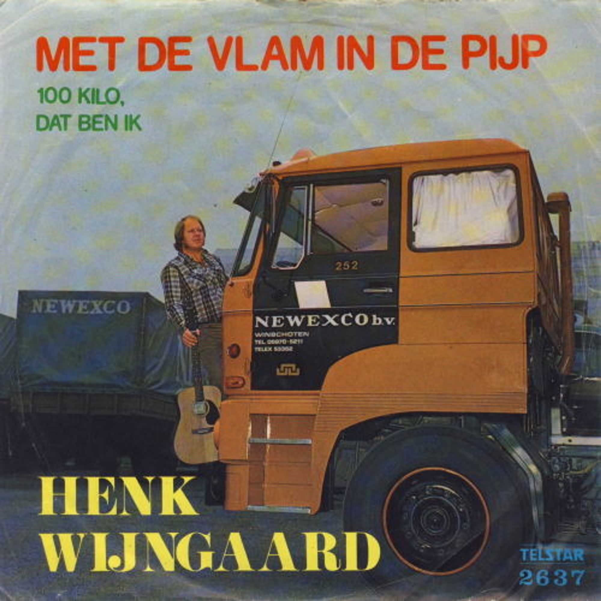 Cover afbeelding van het nummer Met De Vlam In De Pijp van Henk Wijngaard