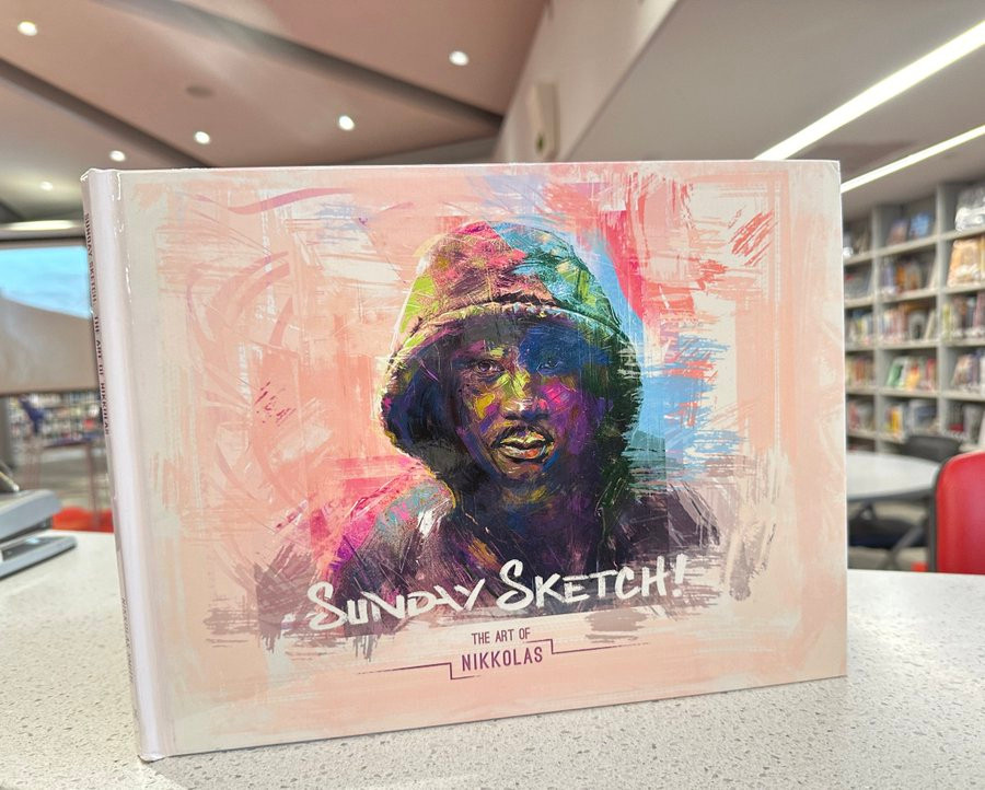 Cover of Sunday Sketch: The Art of Nikkolas by Nikkolas Smith