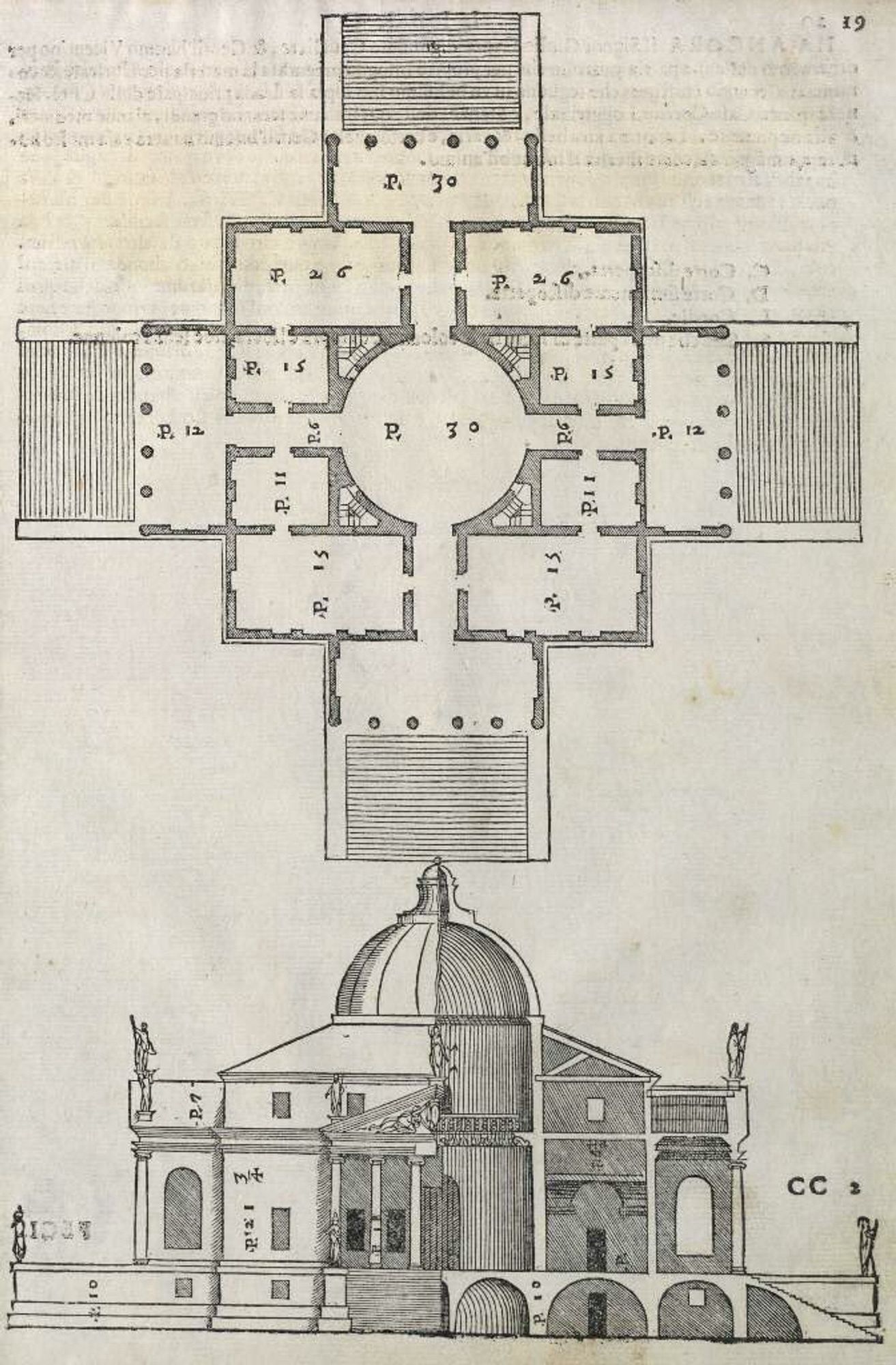 Harmonic proportion: Andrea Palladio, Italian architect, whose works & designs profoundly influenced Western Neoclassicism, died #OTD 1580.