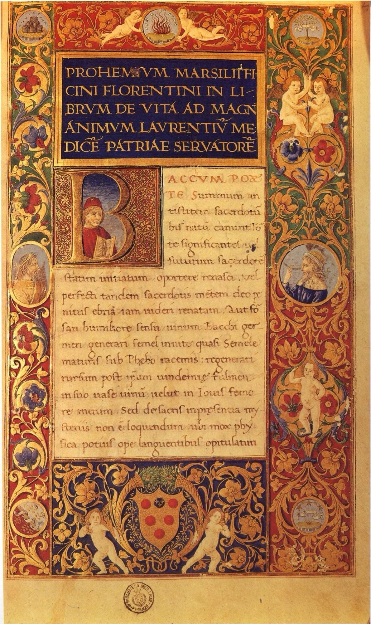 ‘High priest of the Renaissance', Marsilio Ficino, Florentine scholar, humanist, translator of Plato, head of Platonic Academy of Florence, died #OTD 1499.
Biblioteca Medicea Laurenziana / Cattedrale di Santa Maria del Fiore