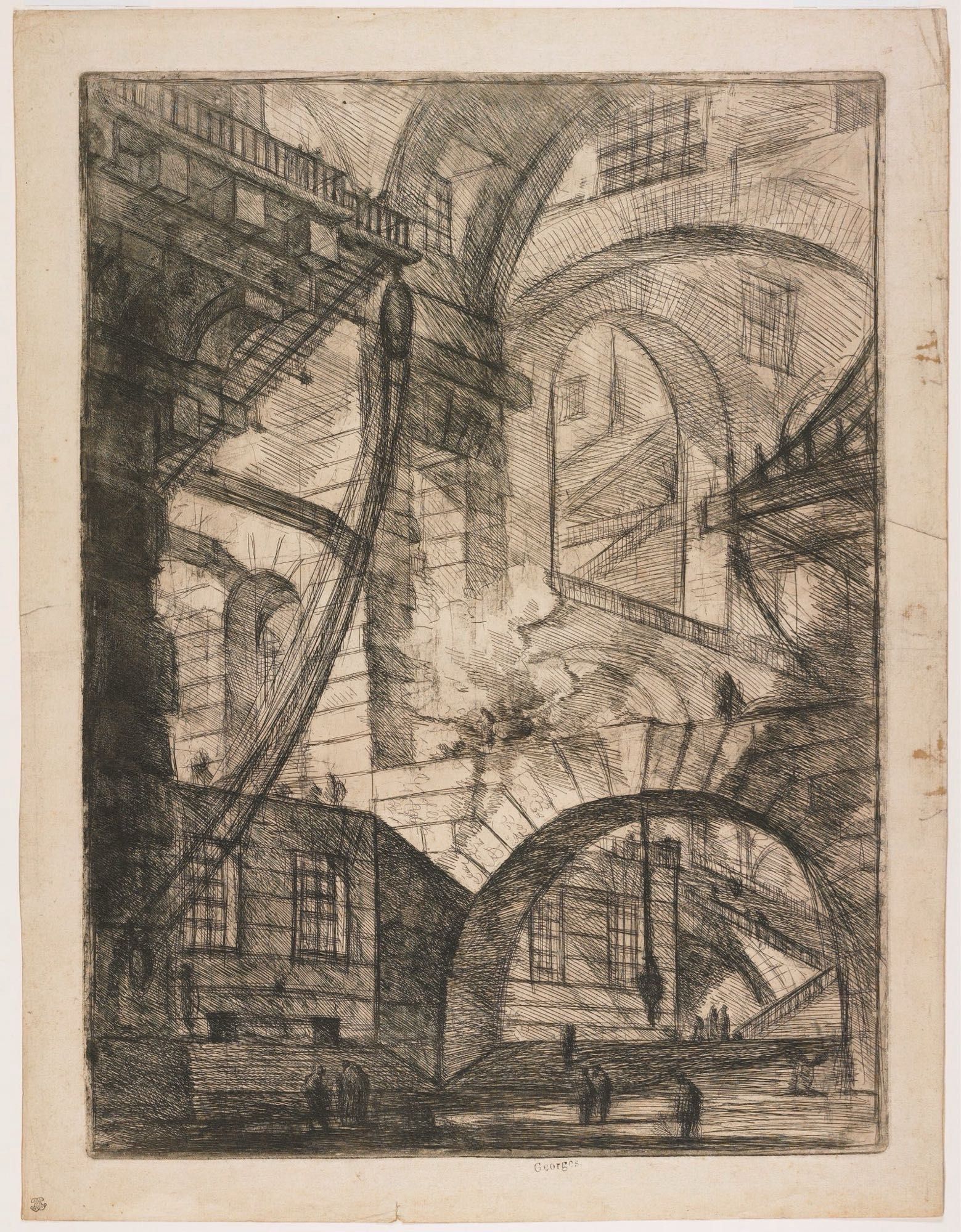 Sublime dreams: Giovanni Battista Piranesi, Italian artist, architect & archaeologist, whose views of Rome & imaginary prisons influenced Neoclassicism & Romanticism, born #OTD 1720.
Minneapolis Institute of Art