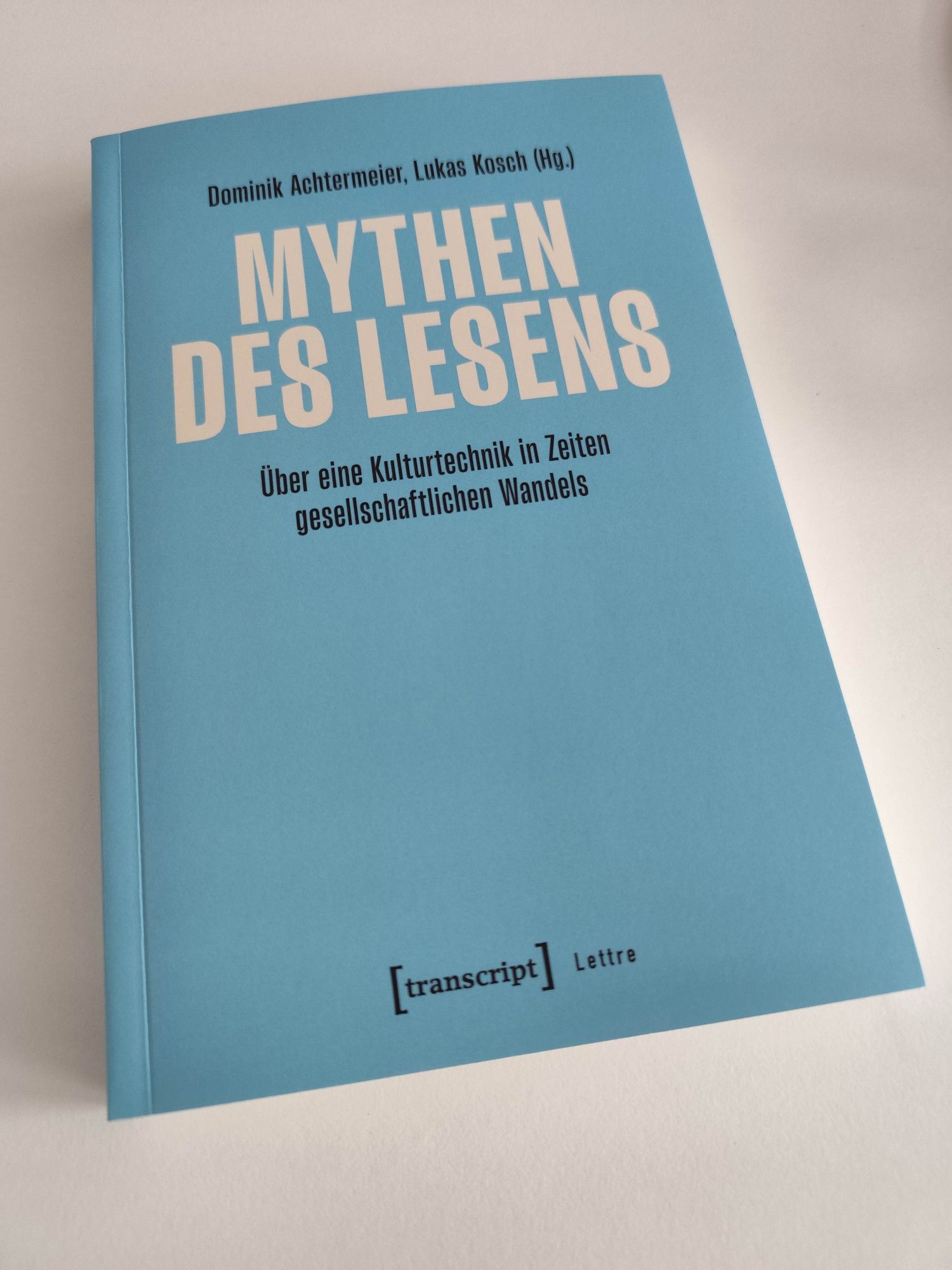 Foto des Buchs Mythen des Lesens.