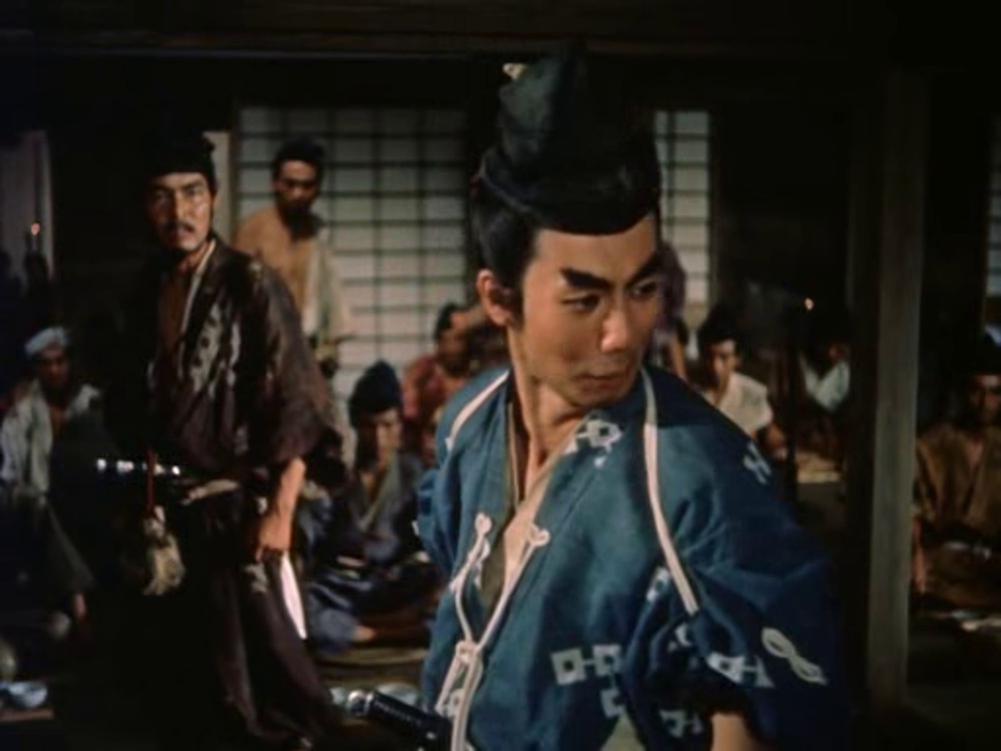 Ichikawa Raizō VIII as Taira no Kiyomori in Shin Heike Monogatari