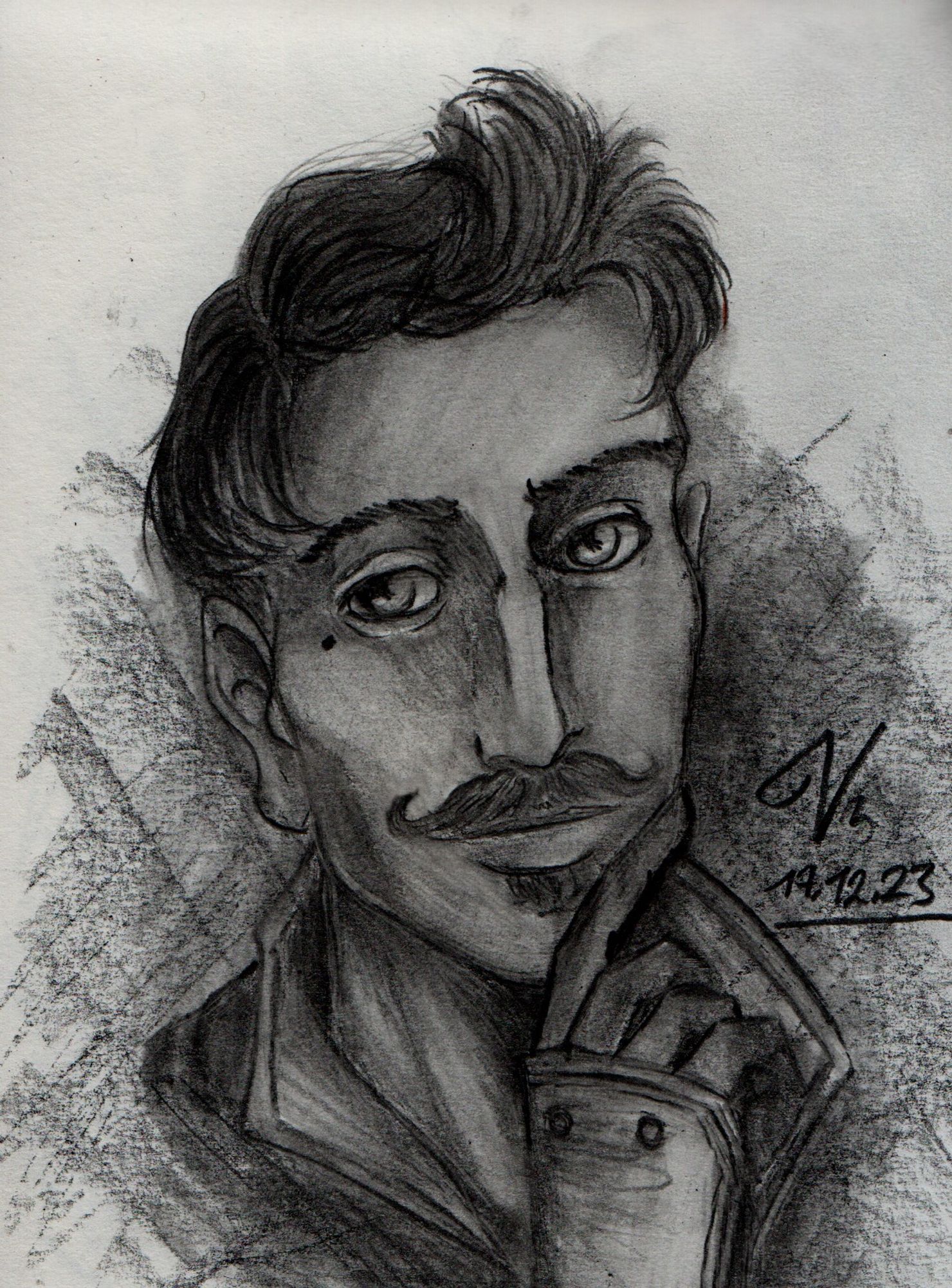 Of course, a portrait of someone with darker skin is a great way to bring that piece into focus. In other words, I finally have the excuse I've been waiting for to include #Dorian in this little portrait ensemble. I have to say, he's rarely done so well for me - and Dorian is one of those characters/people where my perfectionism is actually merciless. 😌