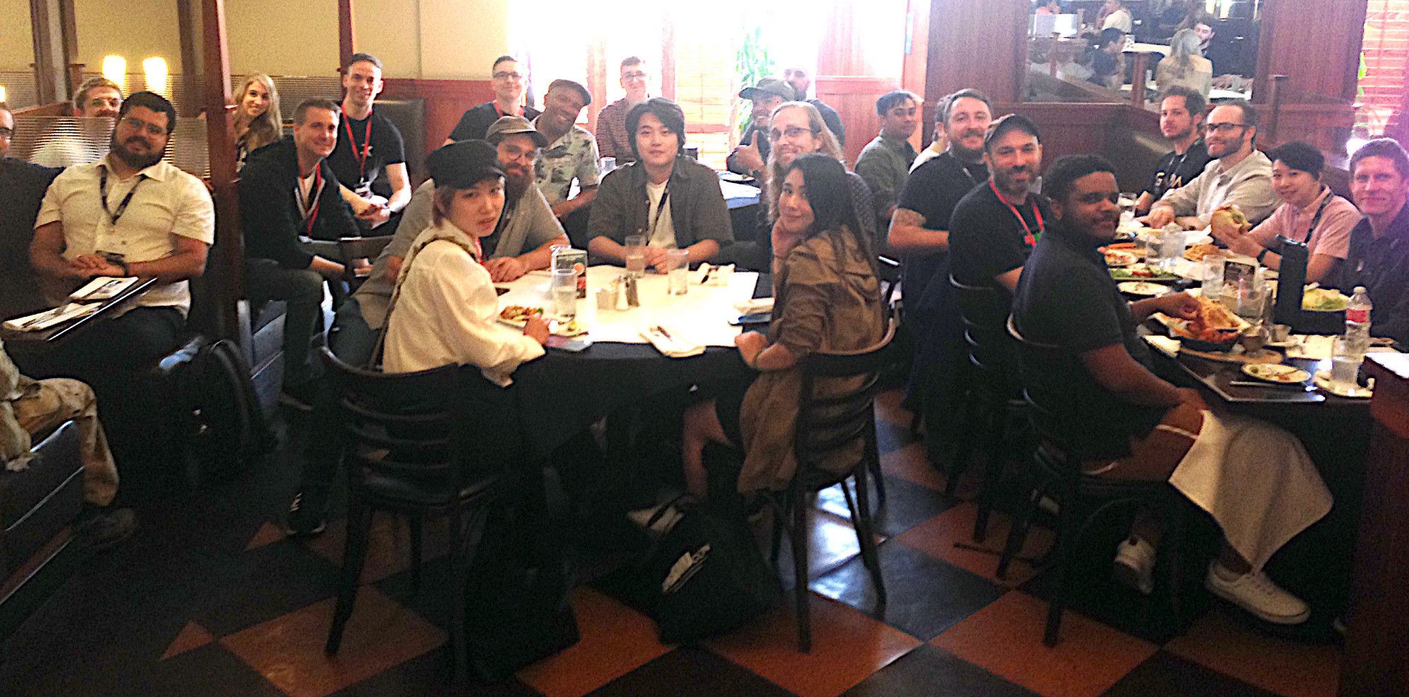 Photo from #gameAudio community meetup for SoVGA at #GameSoundCon 2023, look forward to seeing you this year :) !