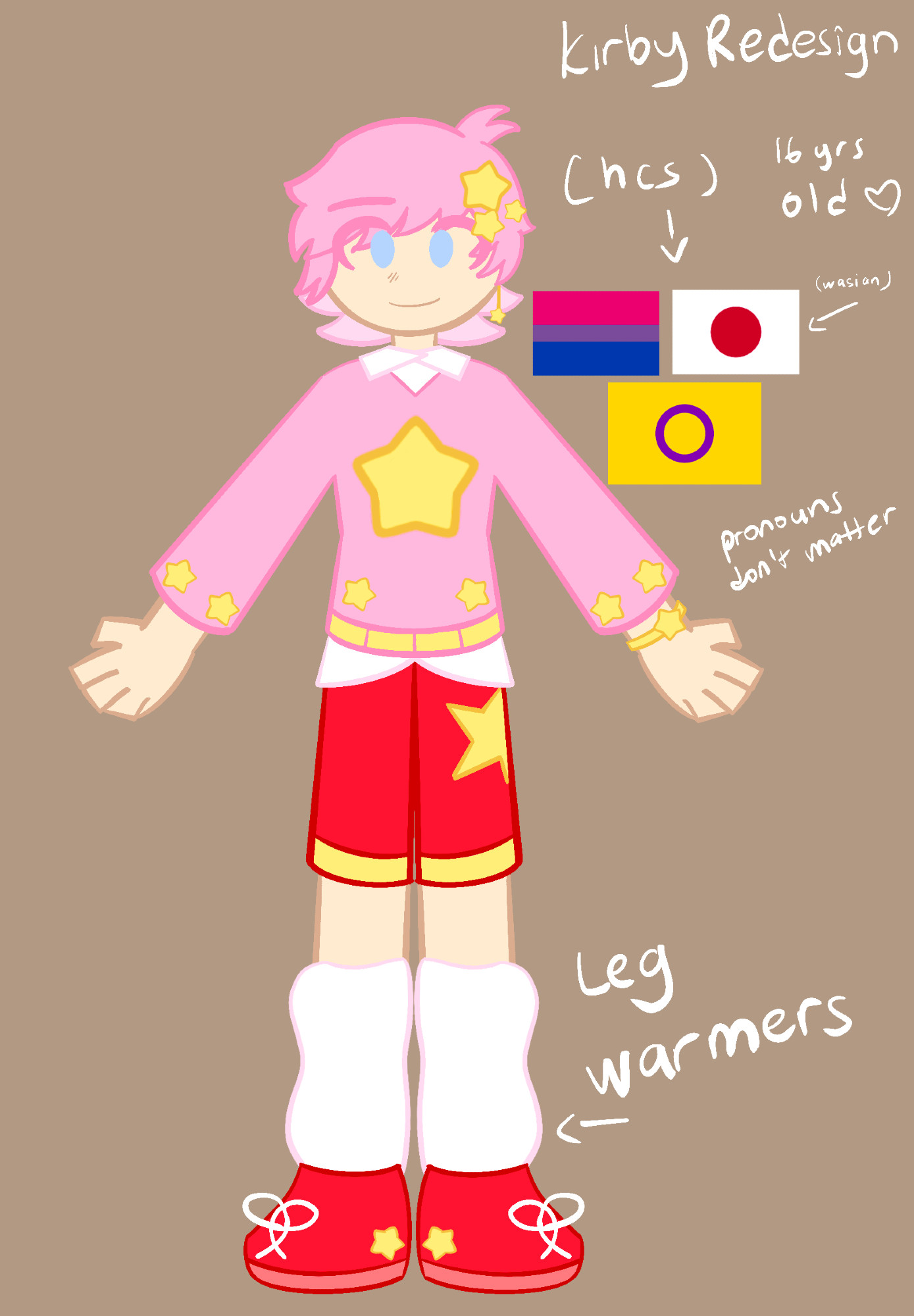 My Kirby gijinka full body