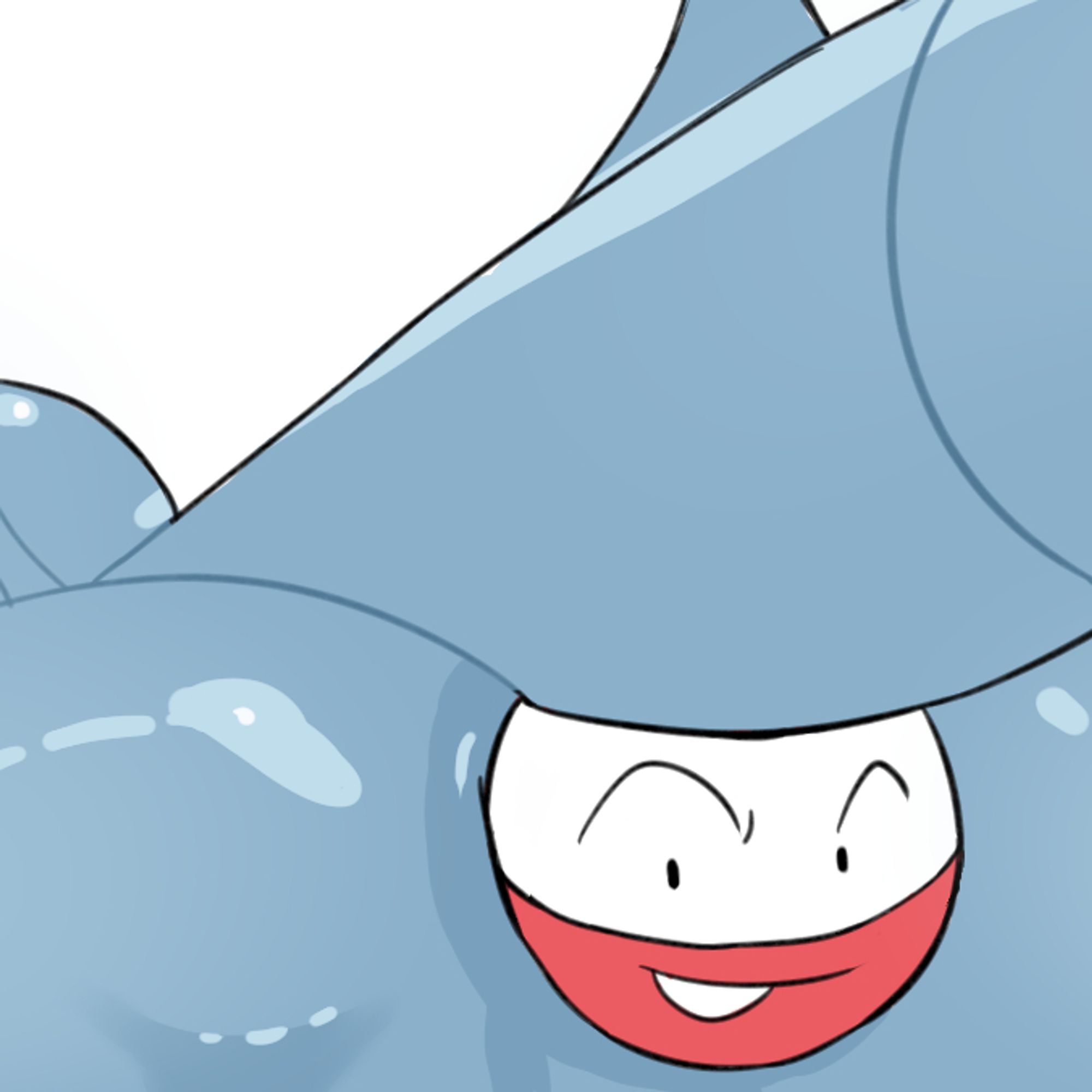 Close-up of an Electrode replacing a Pokeball