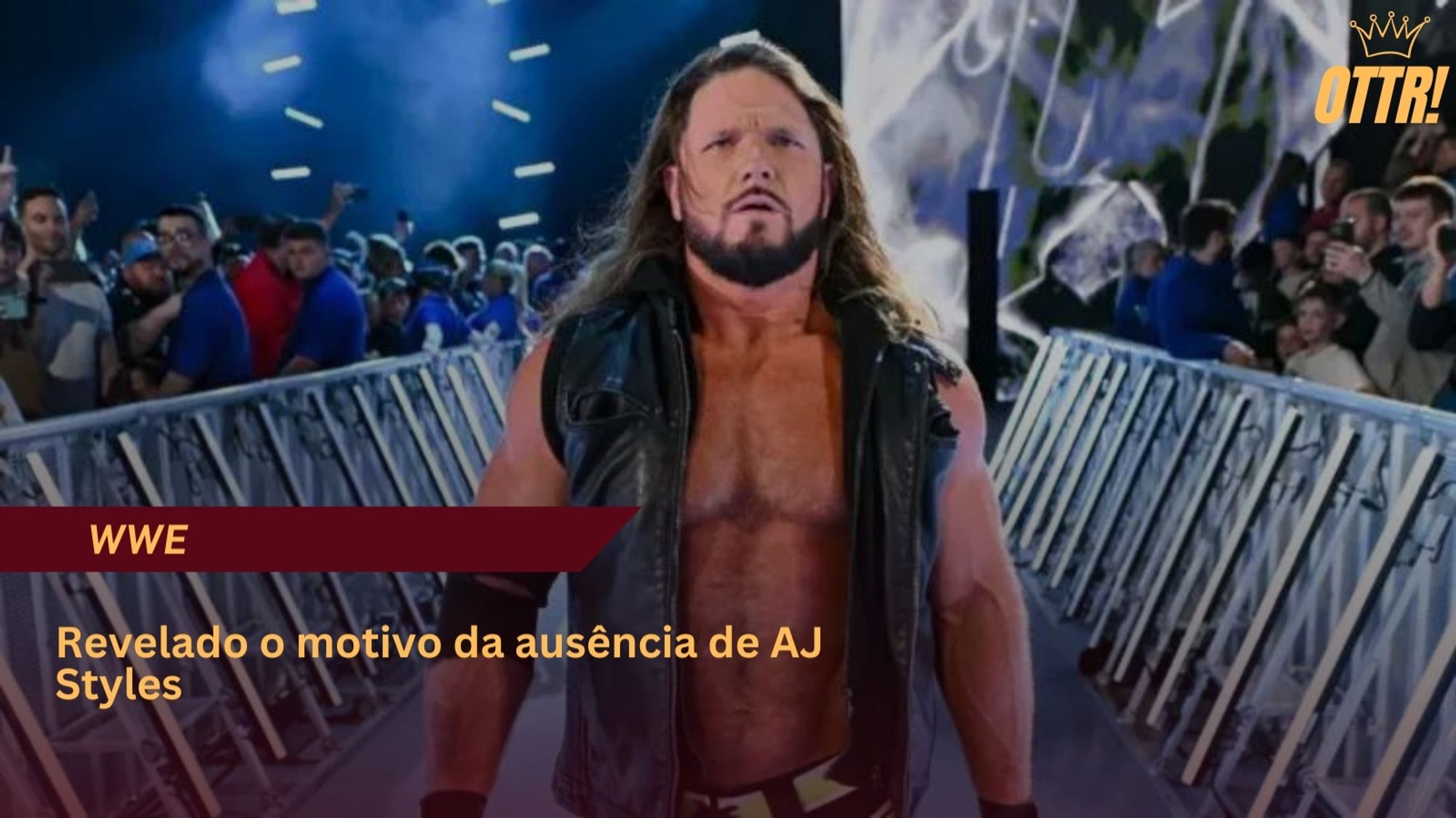 Revelado o motivo da ausência de AJ Styles