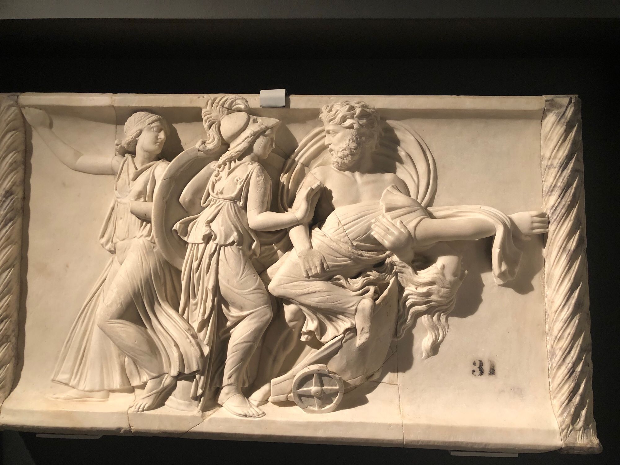 From Return of the Gods exhibition in World Museum, Liverpool. (Hades abducting Persephone)

in