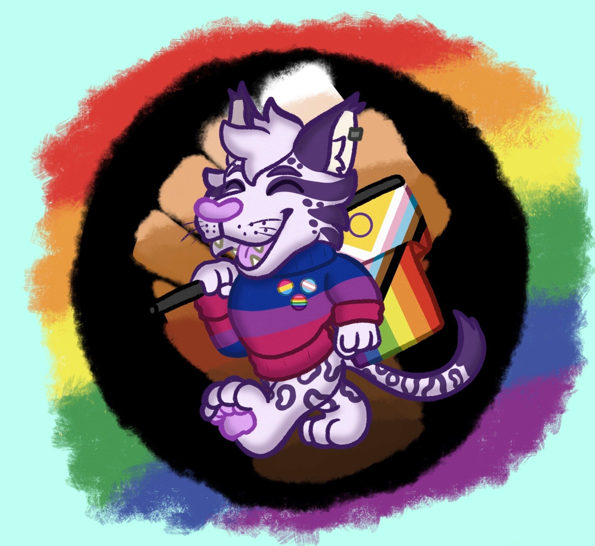 Leivy Pride Flag March, created by Honeydew Wolf (@honeydewwolf.bsky.social)