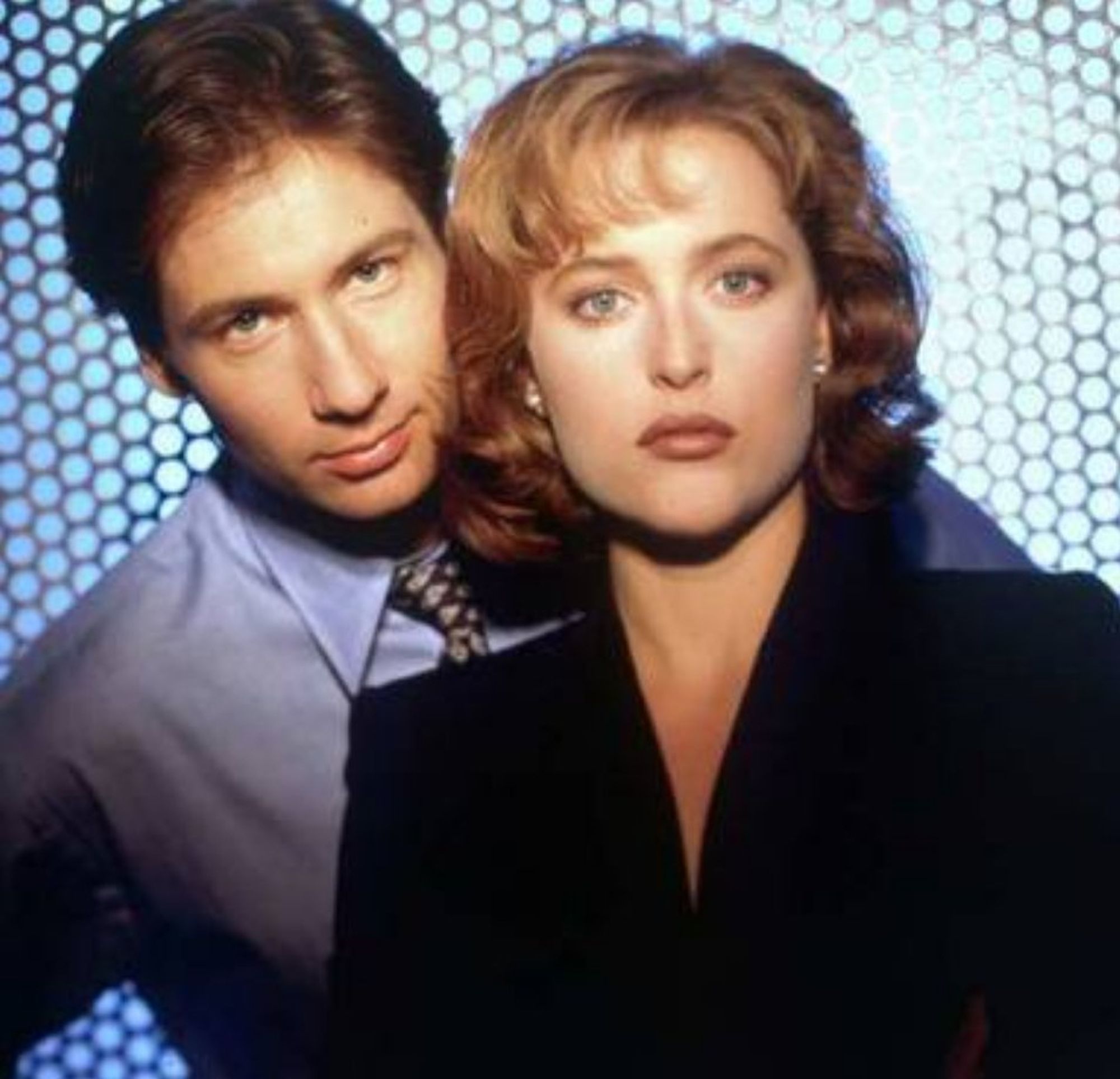 Fox Mulder and Dana Scully from X-Files